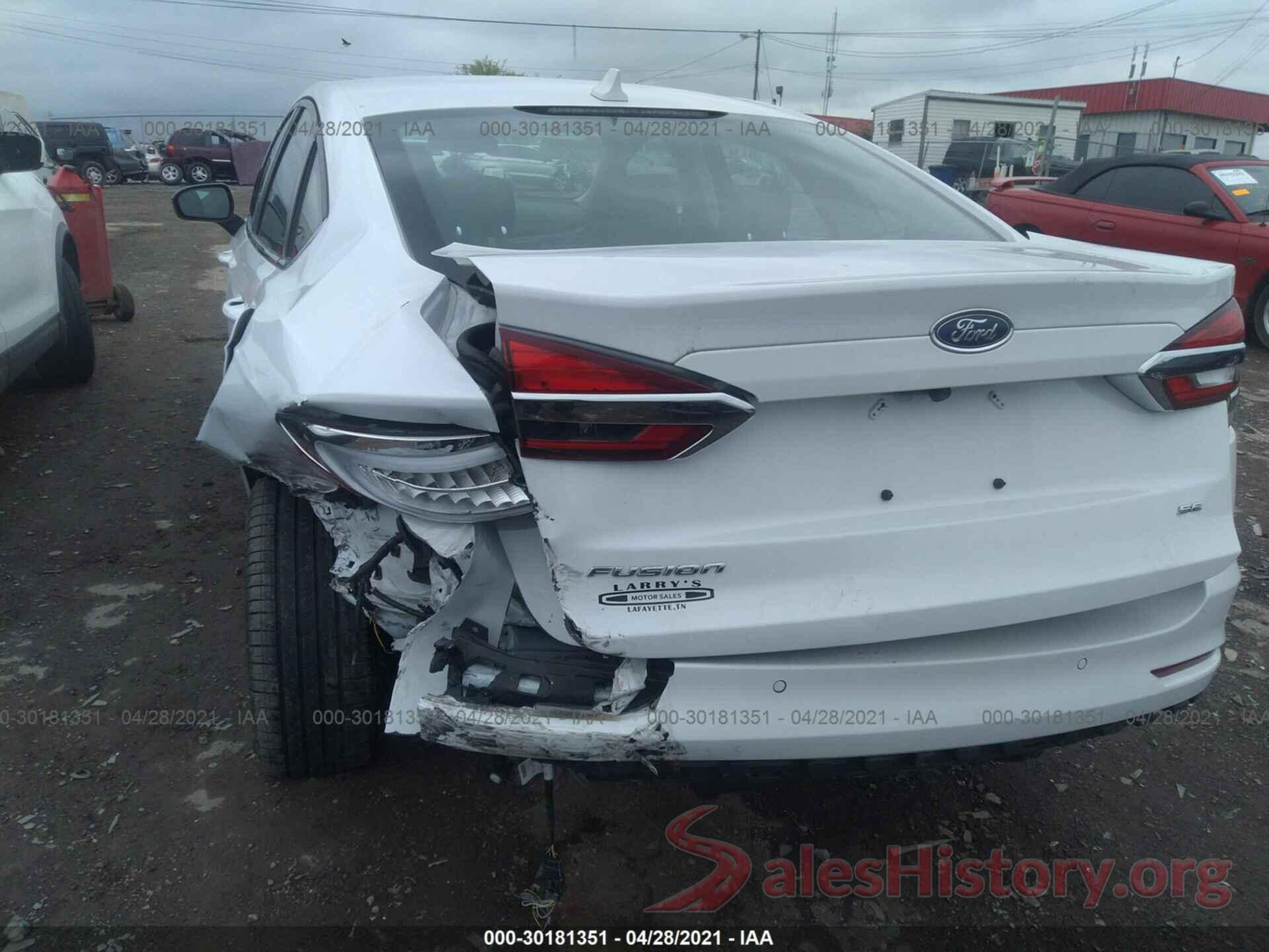 3FA6P0H71KR218688 2019 FORD FUSION