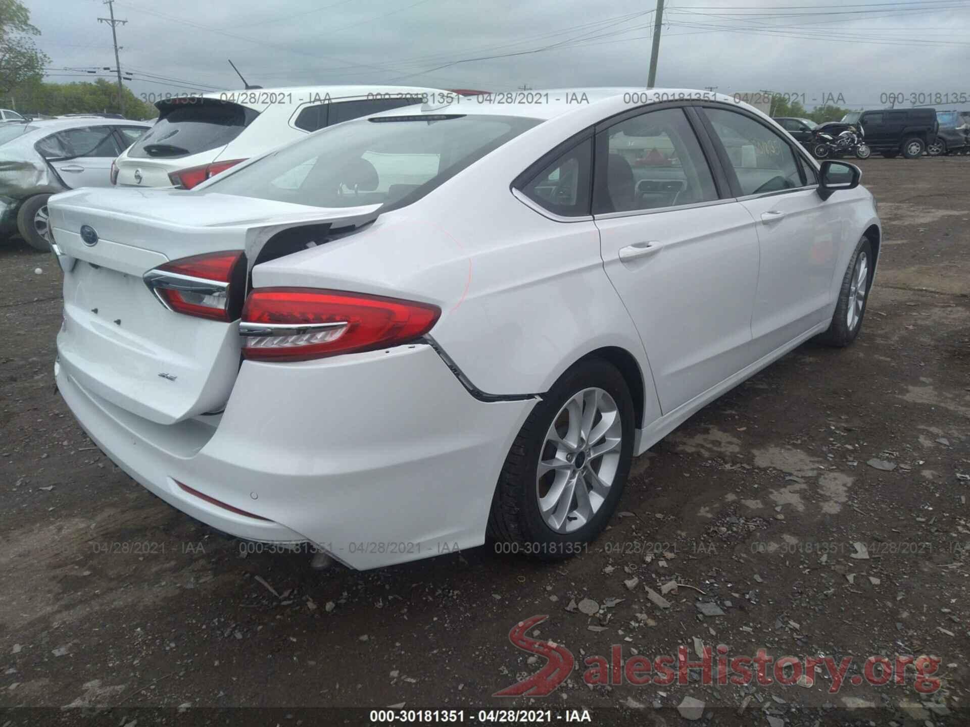 3FA6P0H71KR218688 2019 FORD FUSION