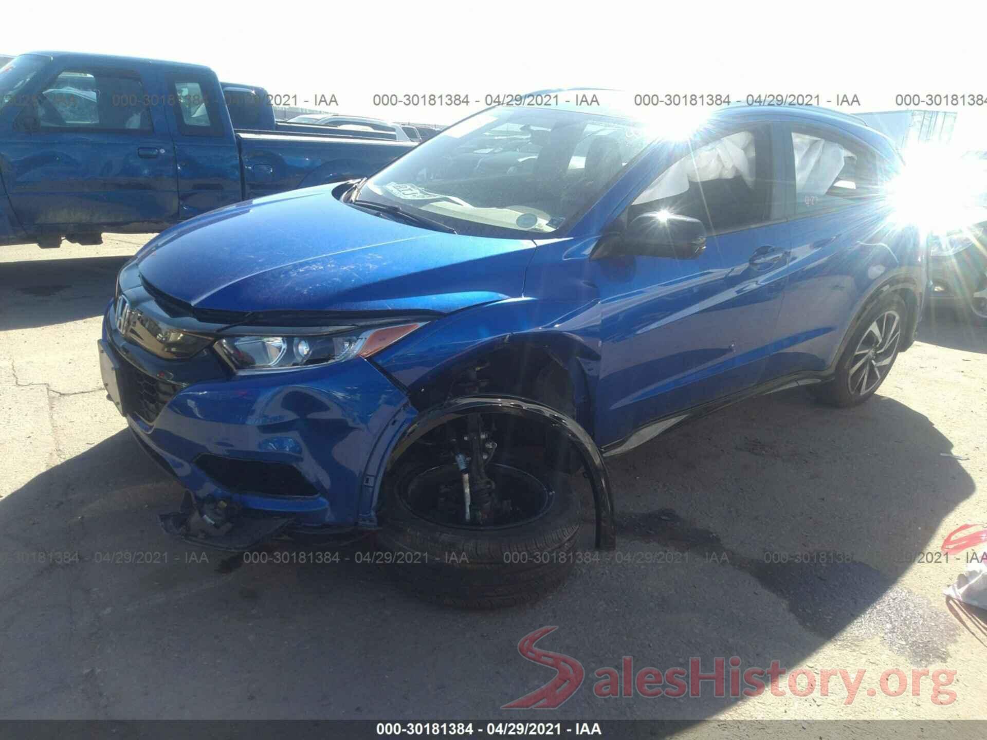 3CZRU6H14LM702510 2020 HONDA HR-V