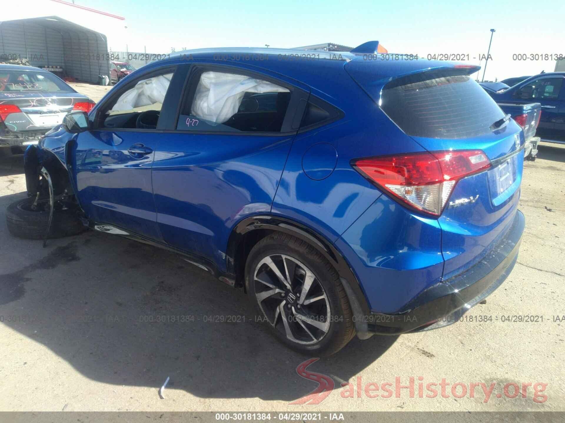 3CZRU6H14LM702510 2020 HONDA HR-V