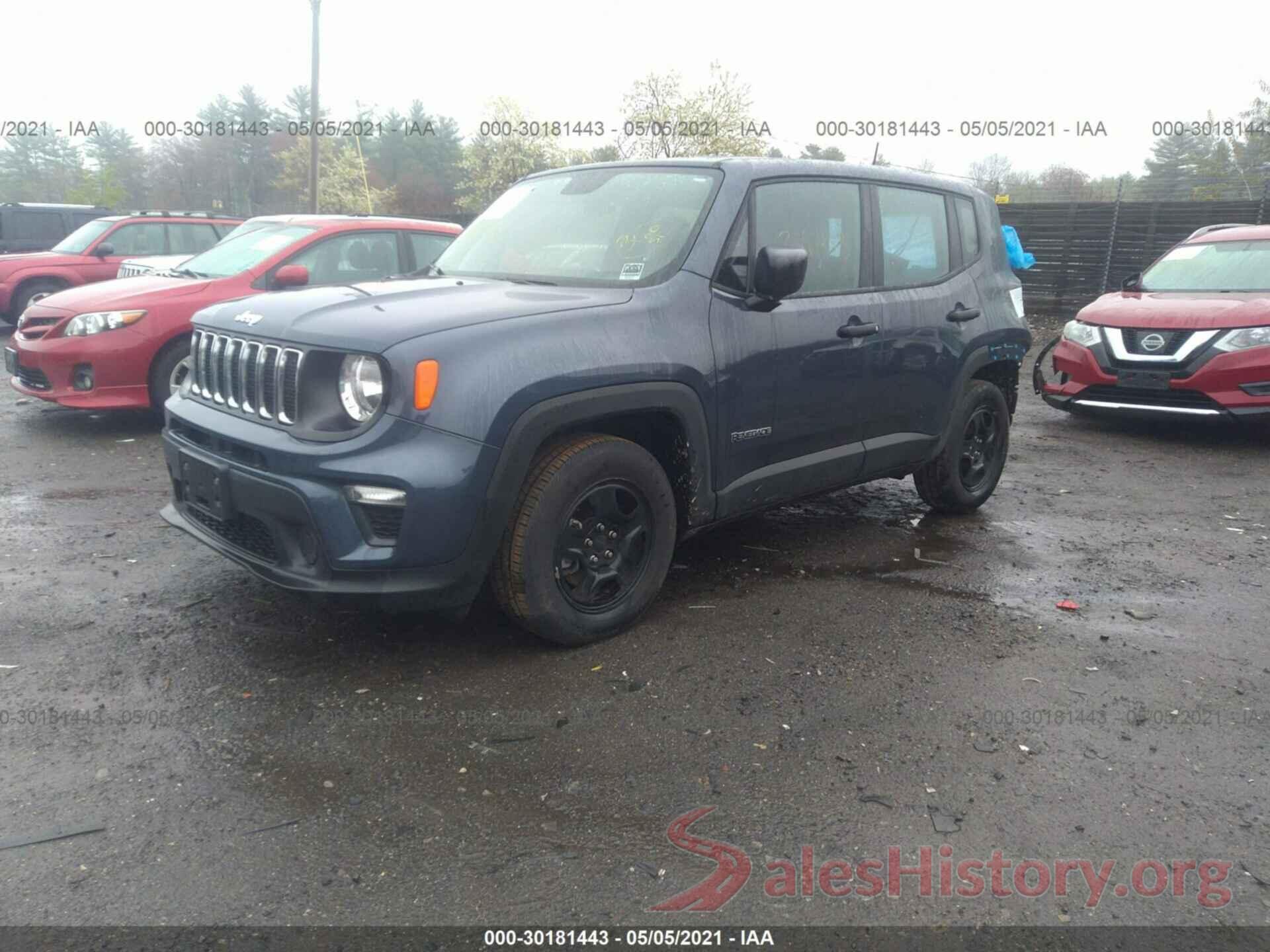 ZACNJAAB4KPK95008 2019 JEEP RENEGADE