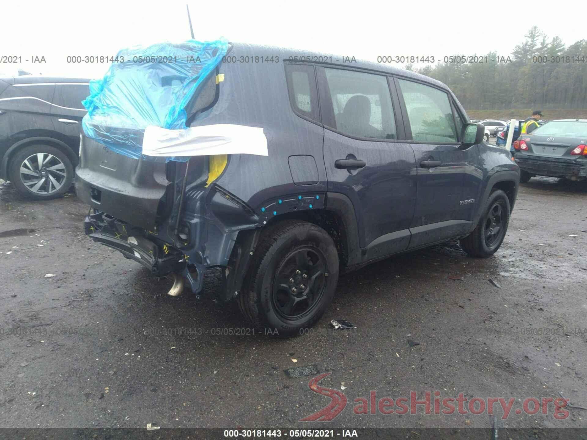 ZACNJAAB4KPK95008 2019 JEEP RENEGADE