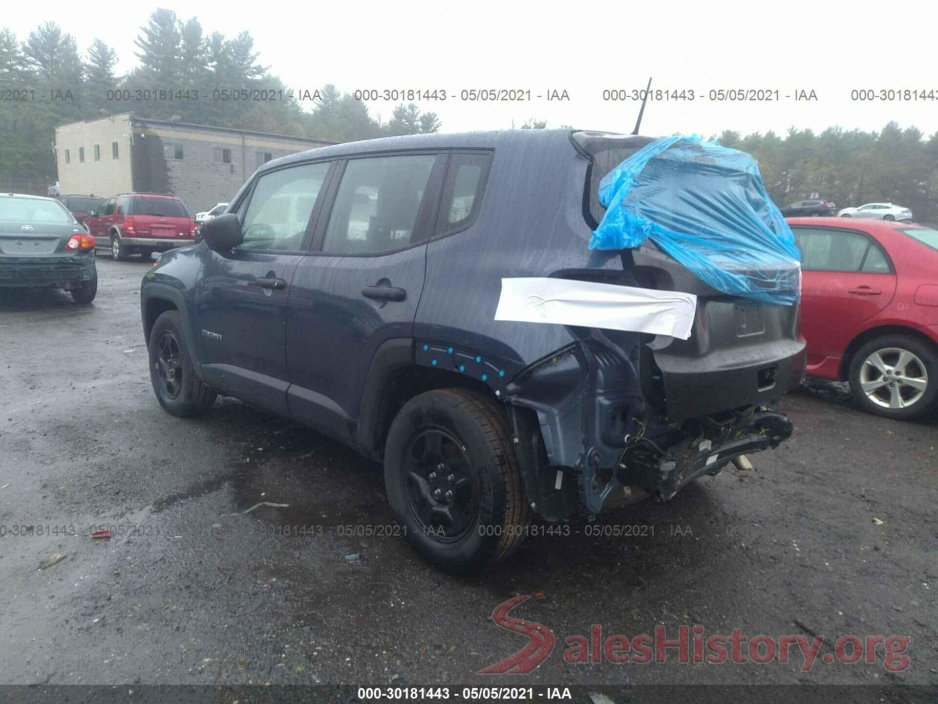 ZACNJAAB4KPK95008 2019 JEEP RENEGADE