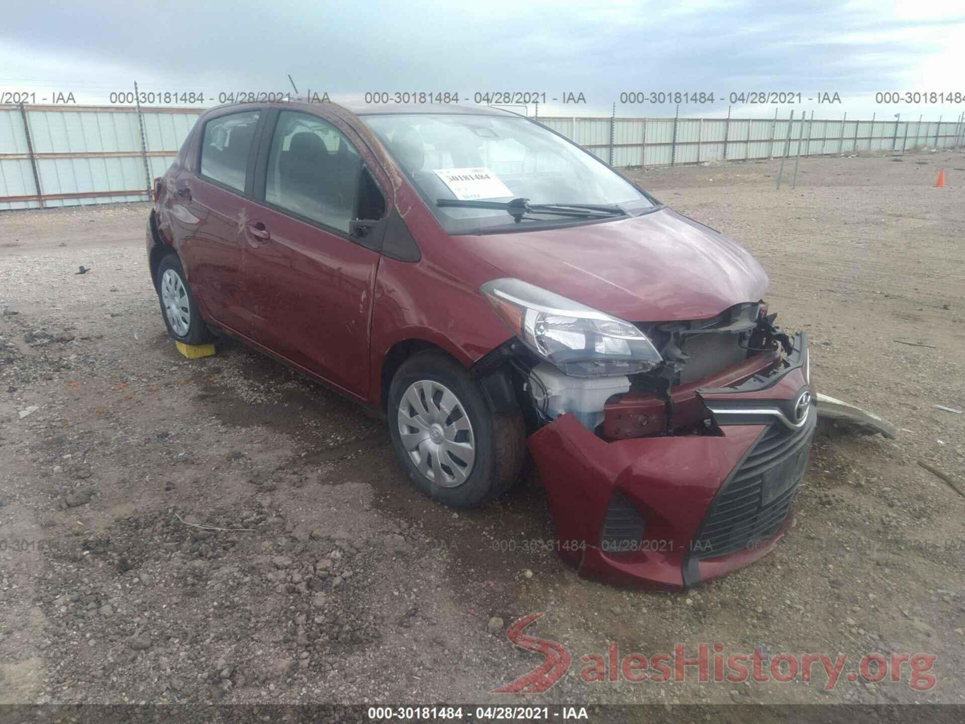 VNKKTUD32HA083116 2017 TOYOTA YARIS