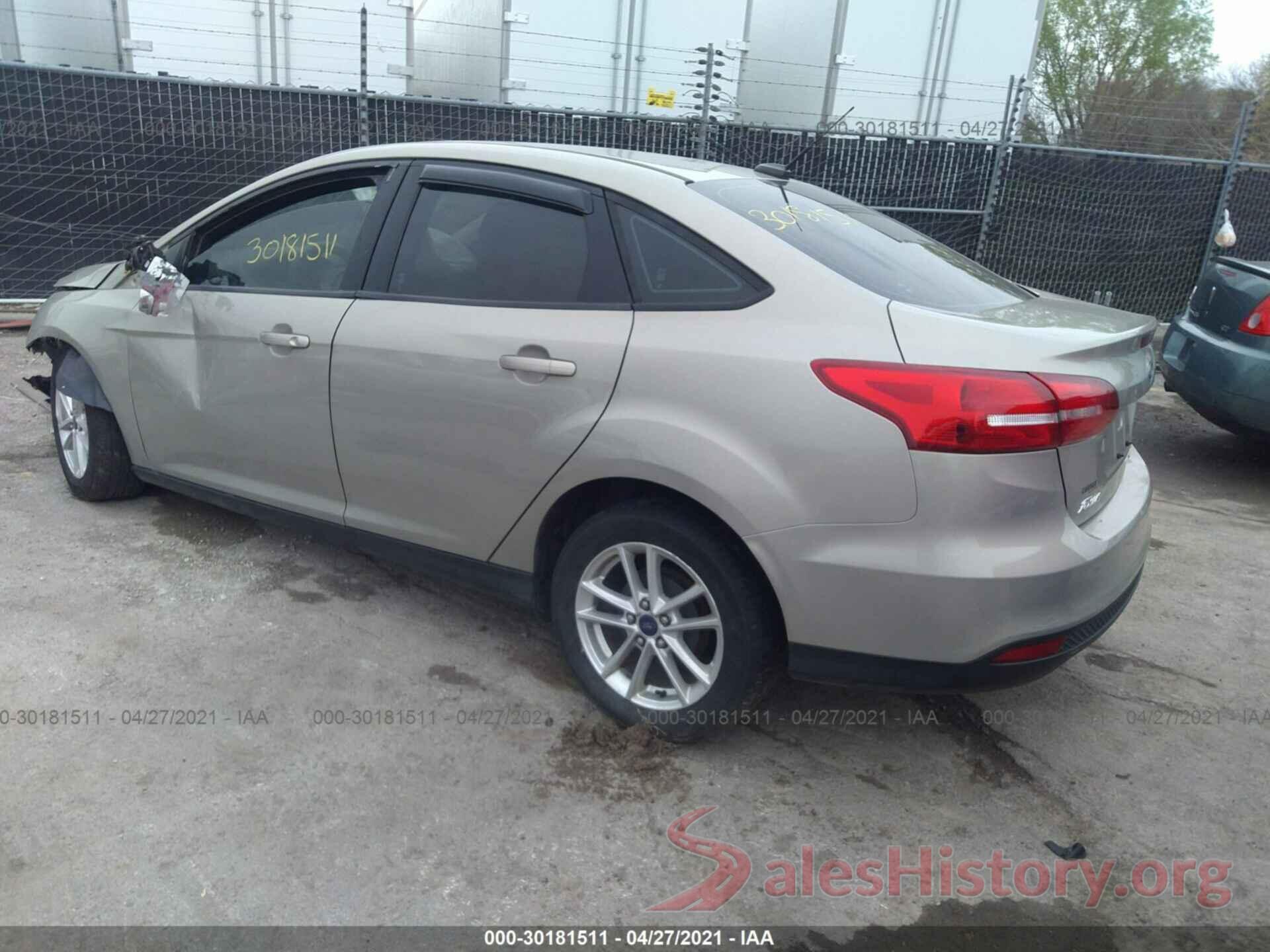 1FADP3F22GL215935 2016 FORD FOCUS