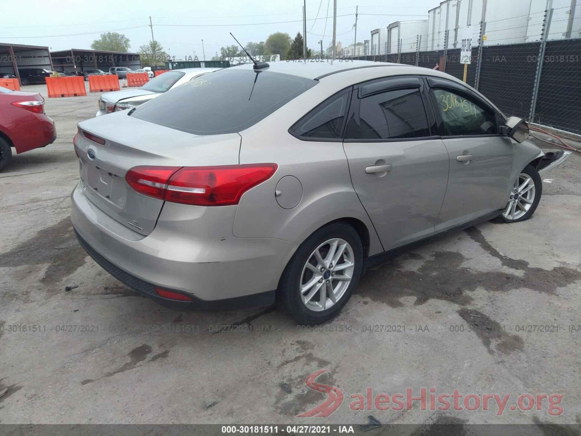 1FADP3F22GL215935 2016 FORD FOCUS