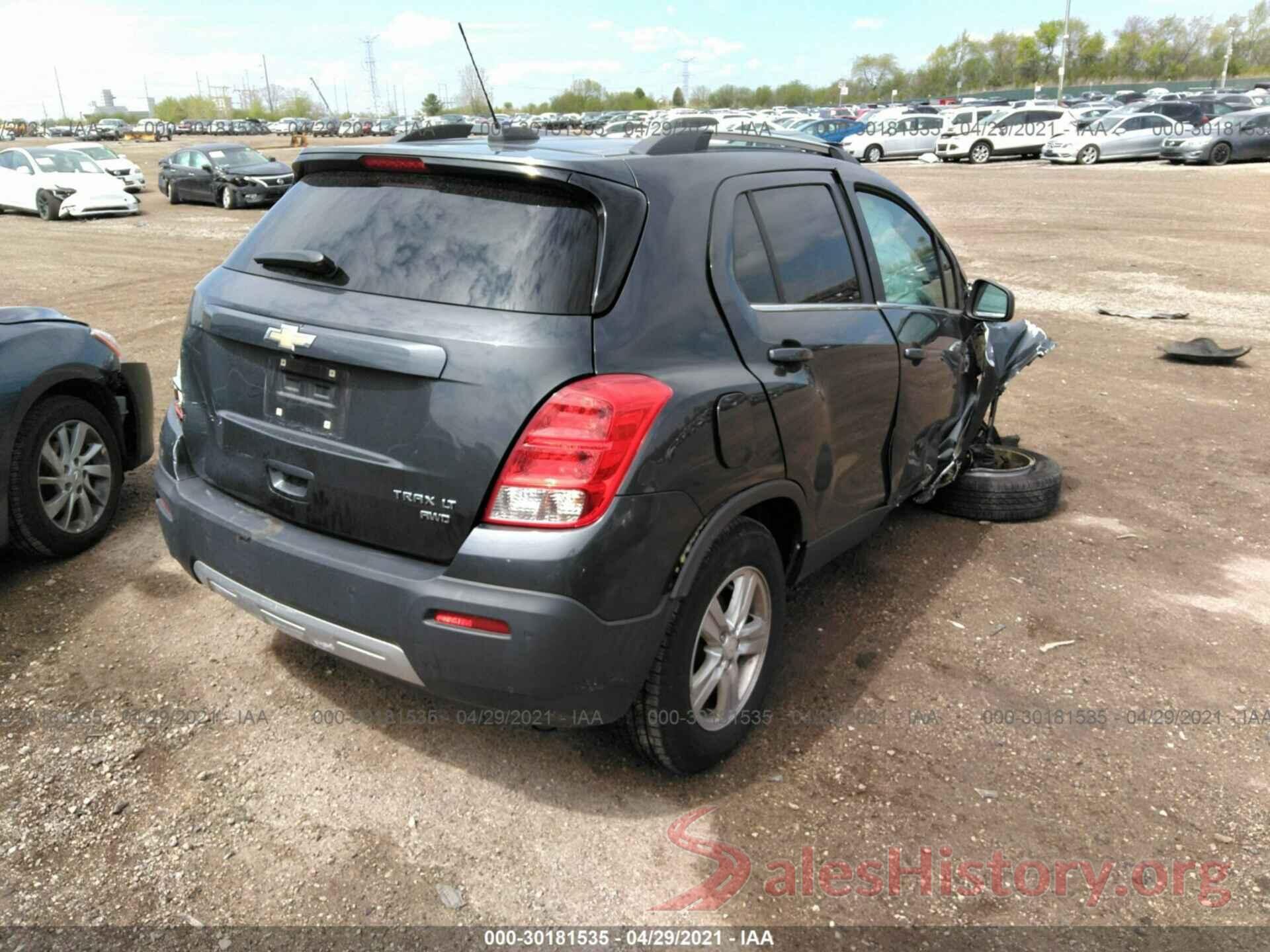 3GNCJPSB6GL155187 2016 CHEVROLET TRAX