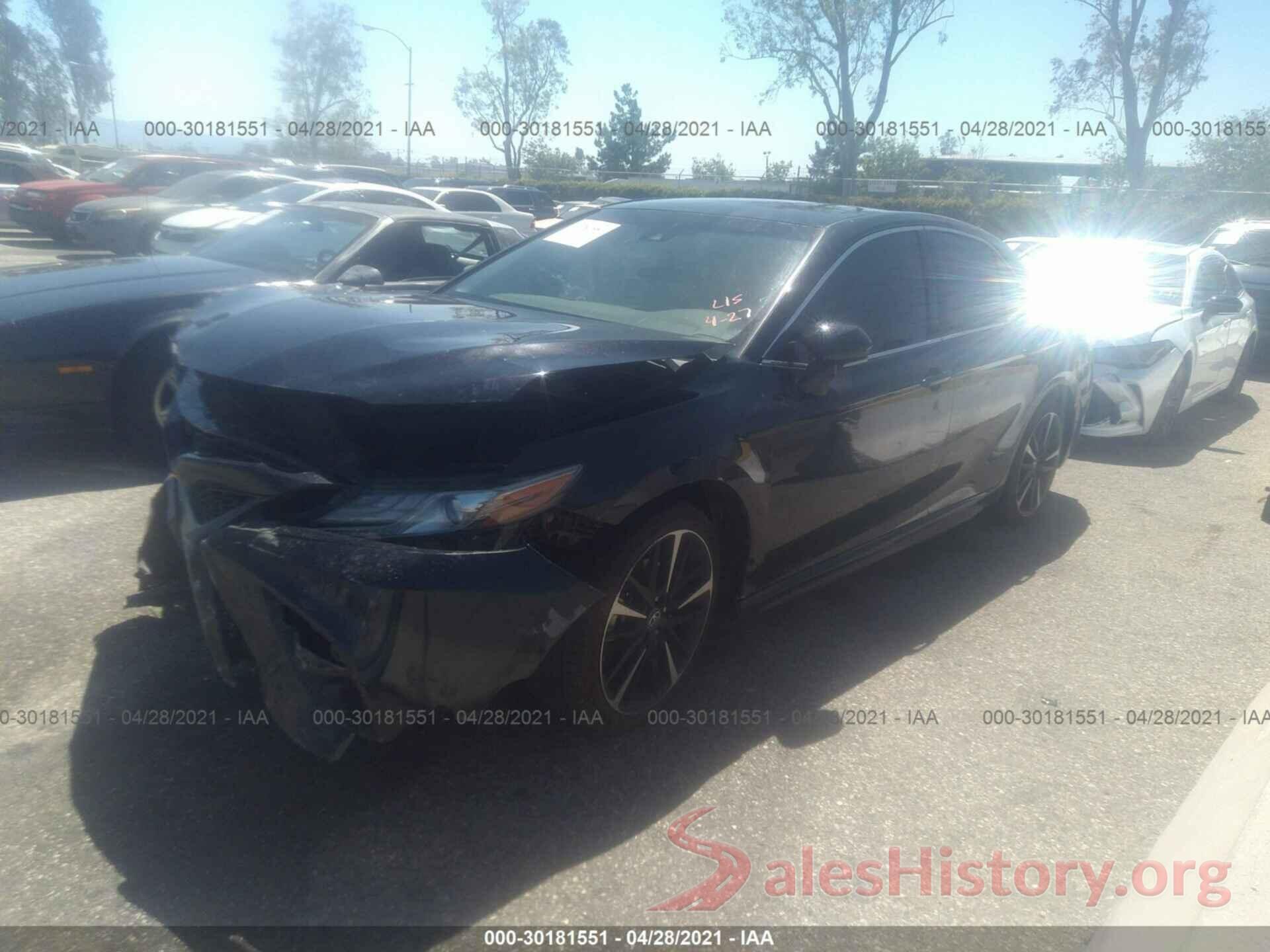 4T1B61HK5JU009124 2018 TOYOTA CAMRY