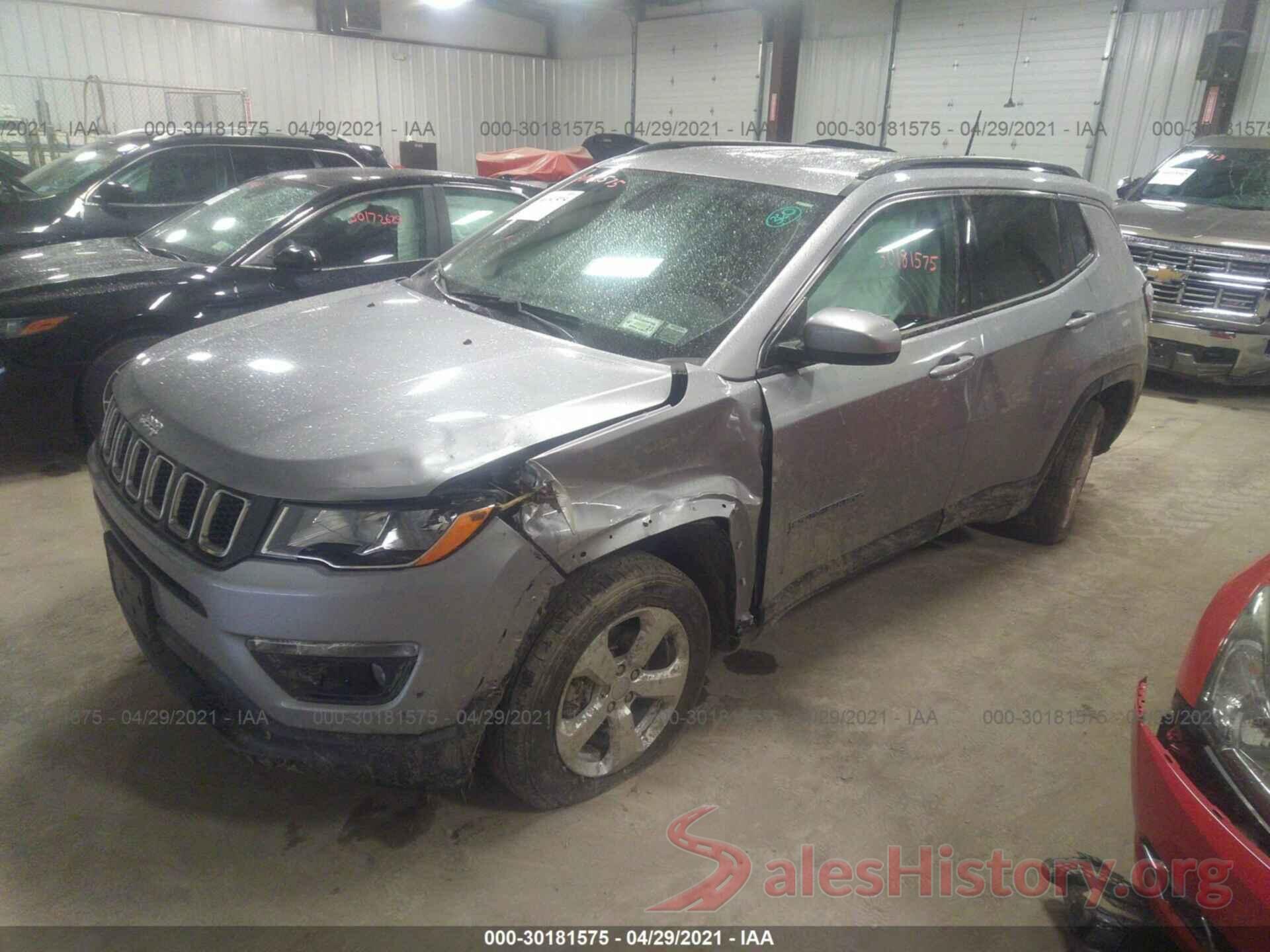 3C4NJDBB7JT167811 2018 JEEP COMPASS