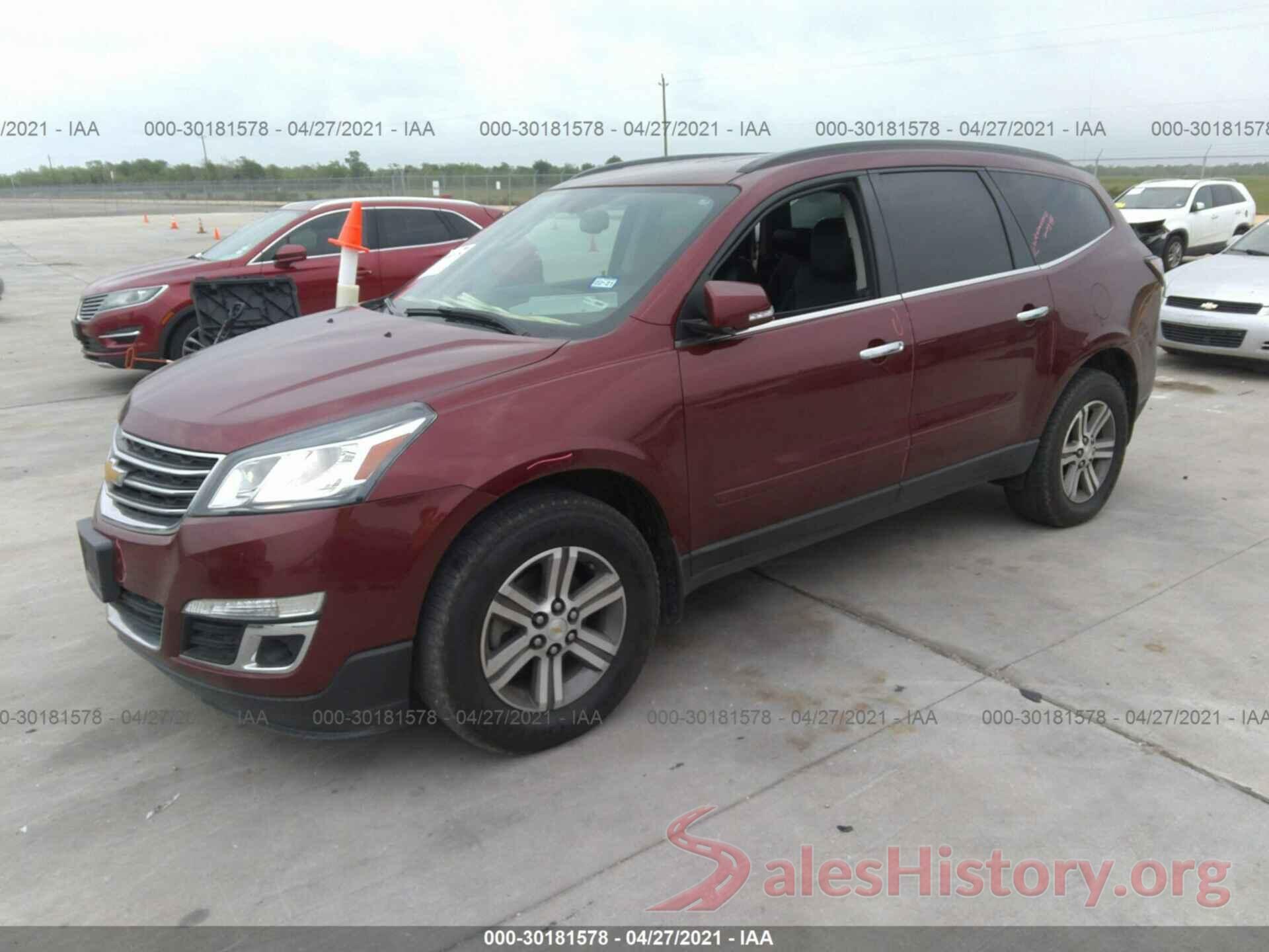 1GNKRHKD2GJ276009 2016 CHEVROLET TRAVERSE