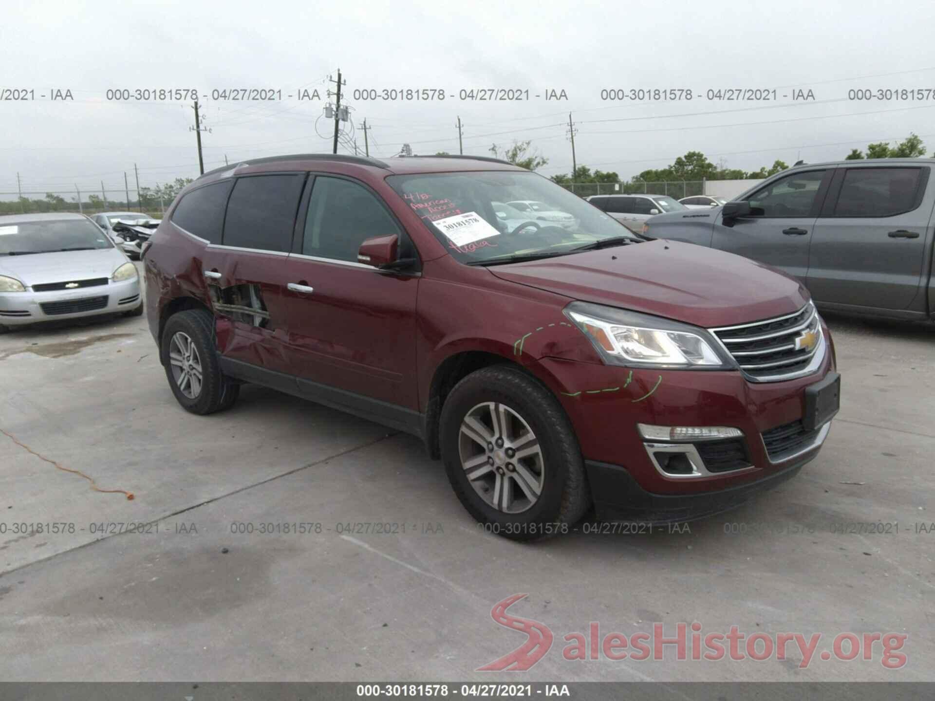 1GNKRHKD2GJ276009 2016 CHEVROLET TRAVERSE