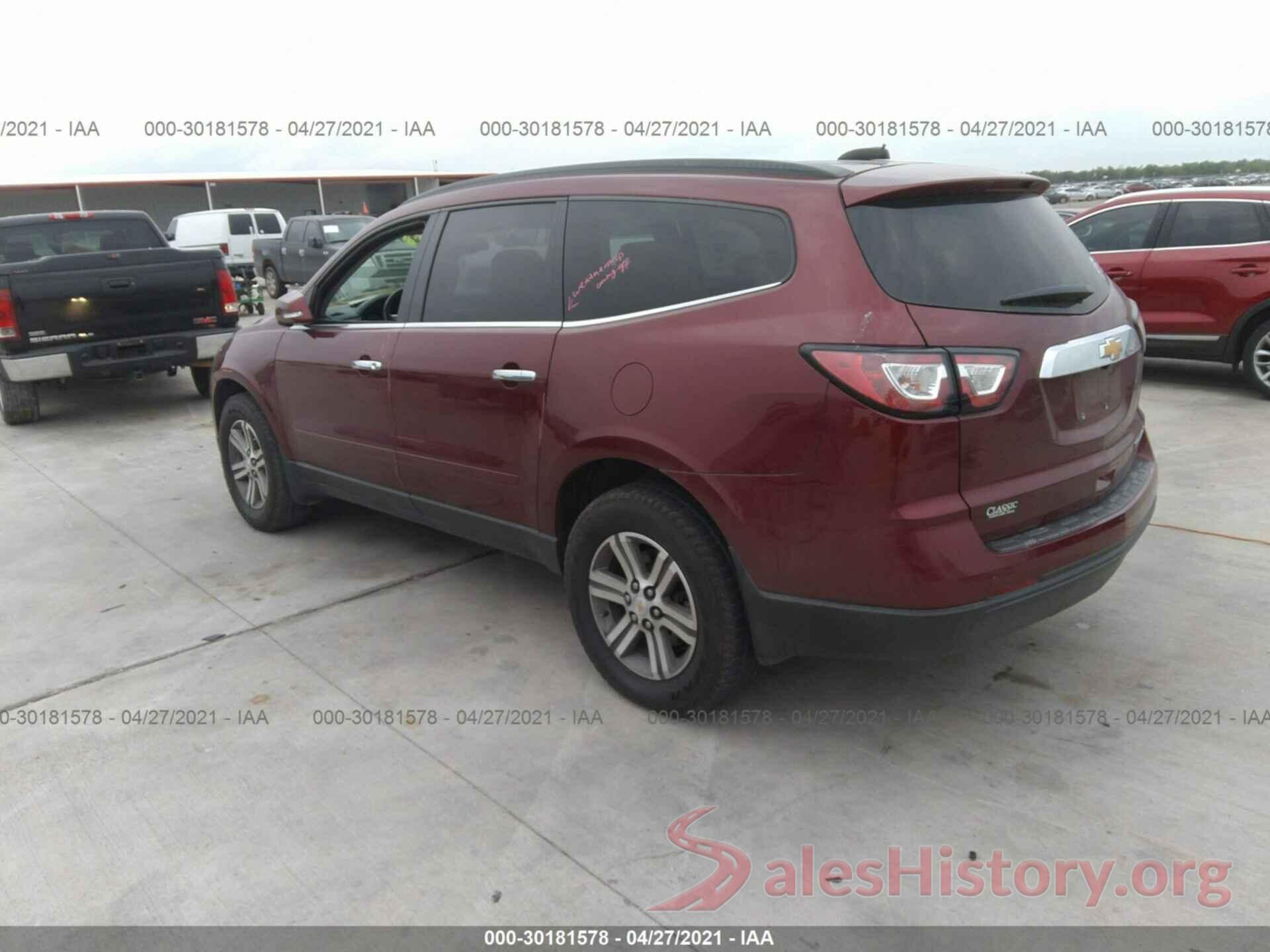 1GNKRHKD2GJ276009 2016 CHEVROLET TRAVERSE