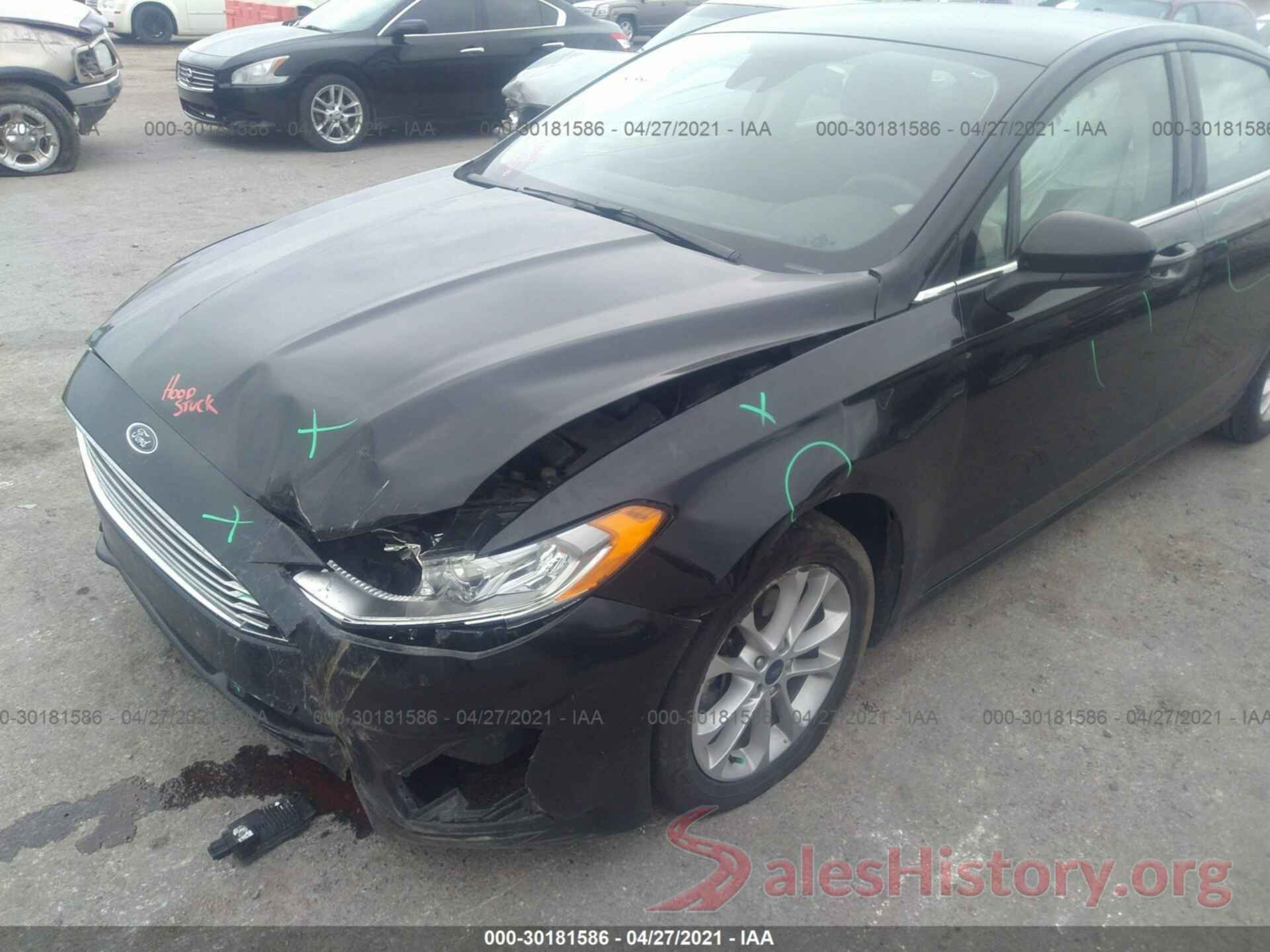 3FA6P0HD4KR172327 2019 FORD FUSION