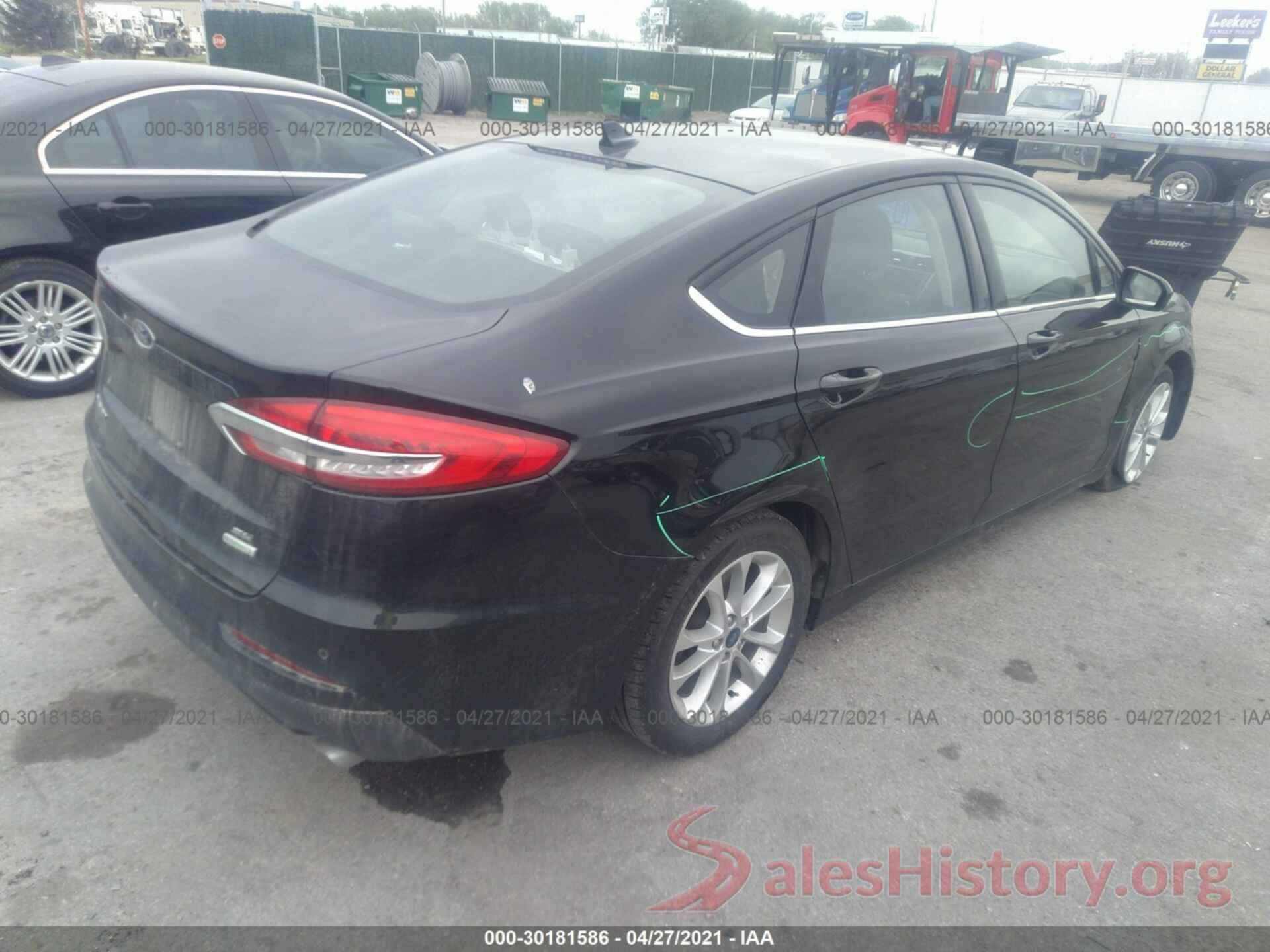 3FA6P0HD4KR172327 2019 FORD FUSION