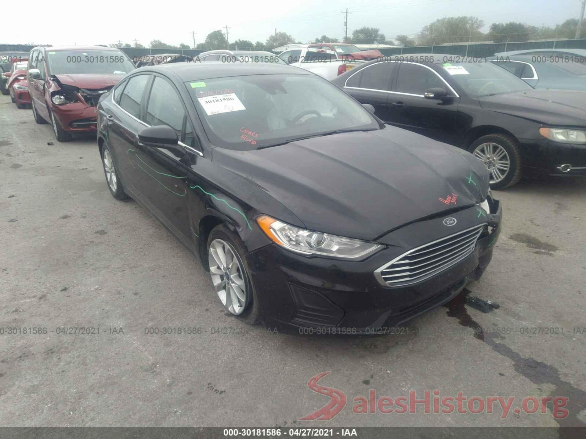 3FA6P0HD4KR172327 2019 FORD FUSION