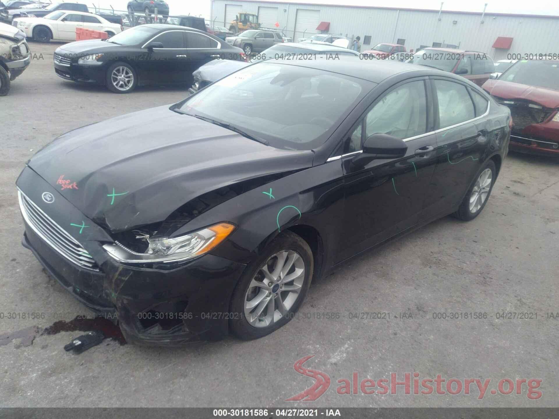 3FA6P0HD4KR172327 2019 FORD FUSION