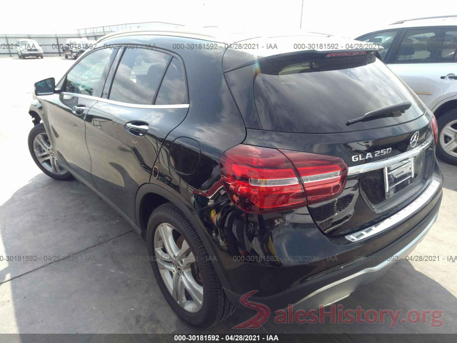 WDCTG4EB9KJ627250 2019 MERCEDES-BENZ GLA