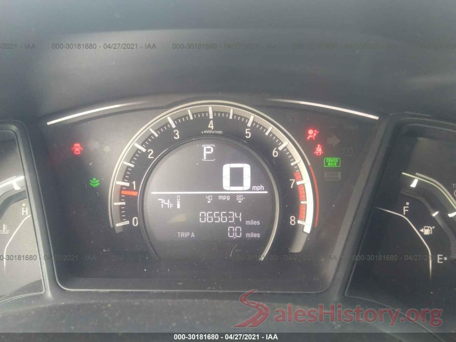 19XFC2F59GE221856 2016 HONDA CIVIC SEDAN