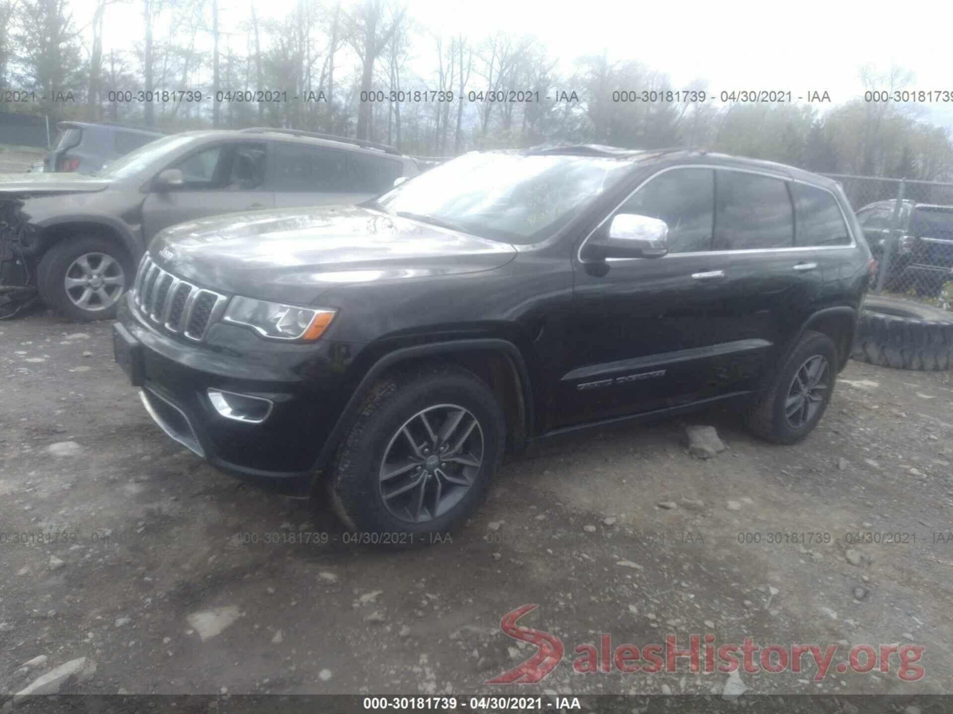 1C4RJFBG6JC241367 2018 JEEP GRAND CHEROKEE