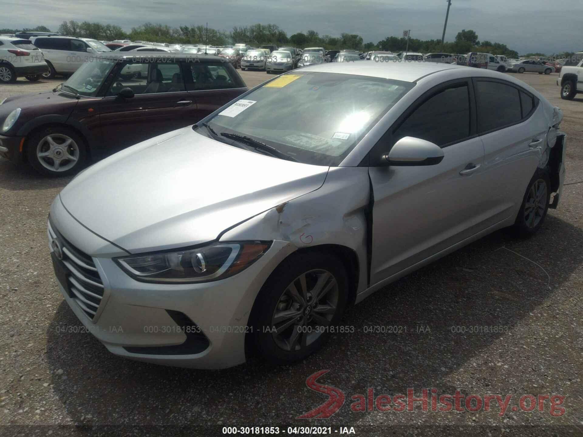 5NPD84LF3HH071662 2017 HYUNDAI ELANTRA