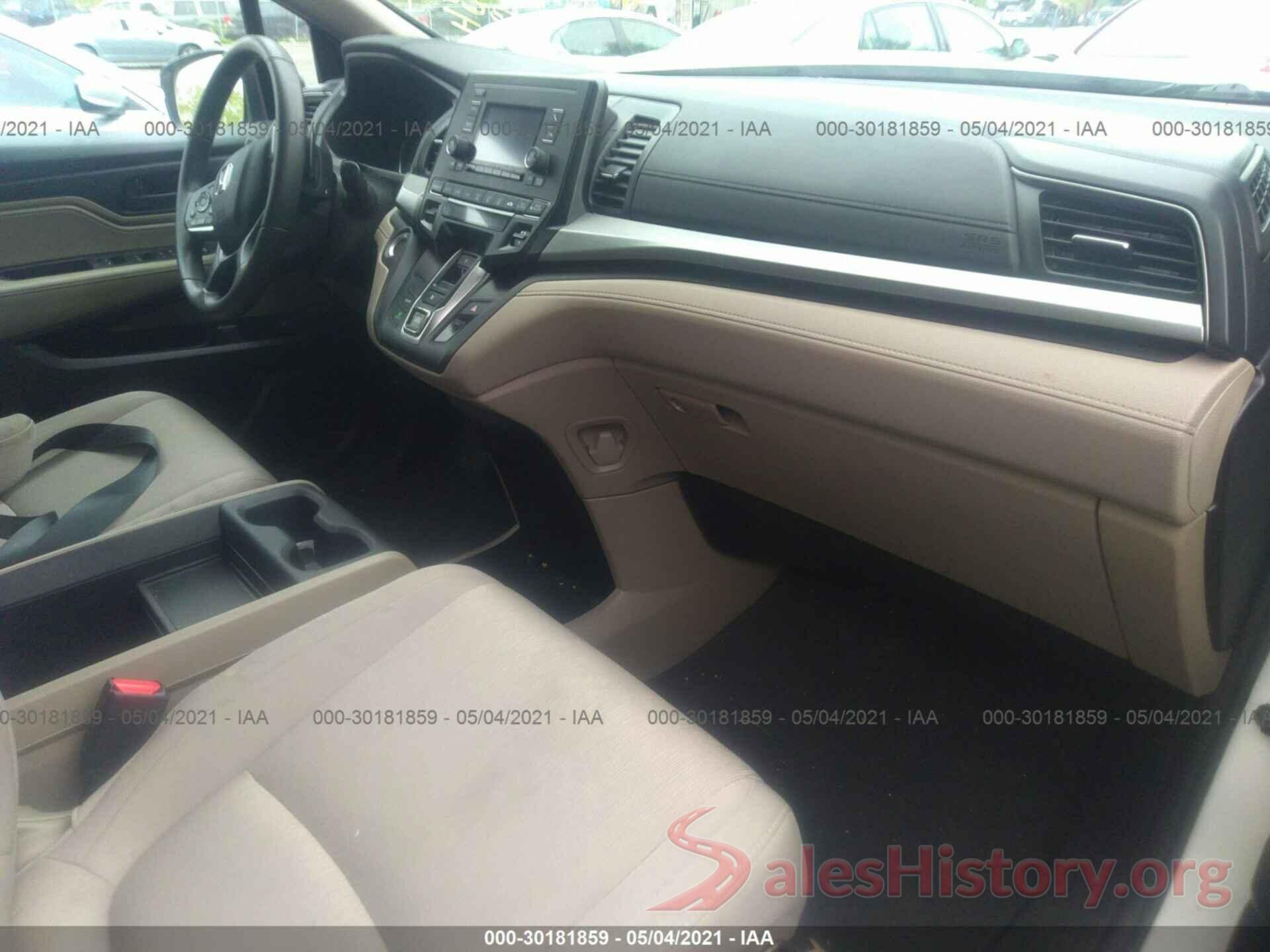 5FNRL6H27JB107671 2018 HONDA ODYSSEY