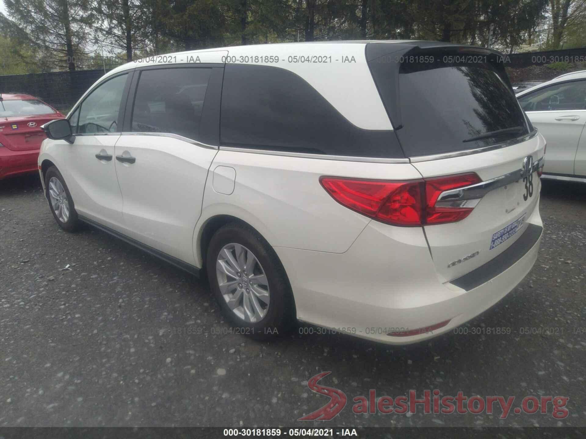 5FNRL6H27JB107671 2018 HONDA ODYSSEY