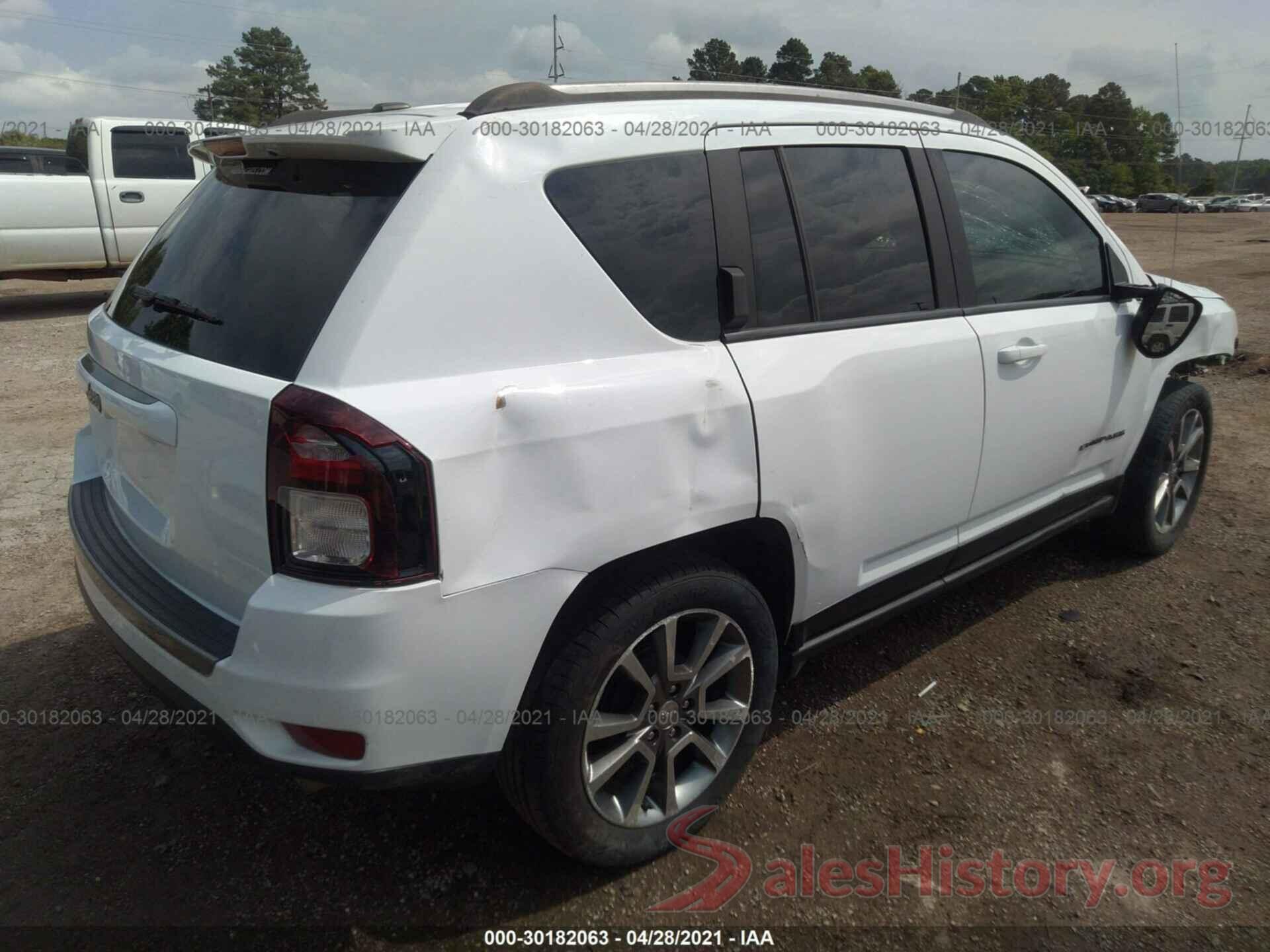 1C4NJCBA4GD590121 2016 JEEP COMPASS