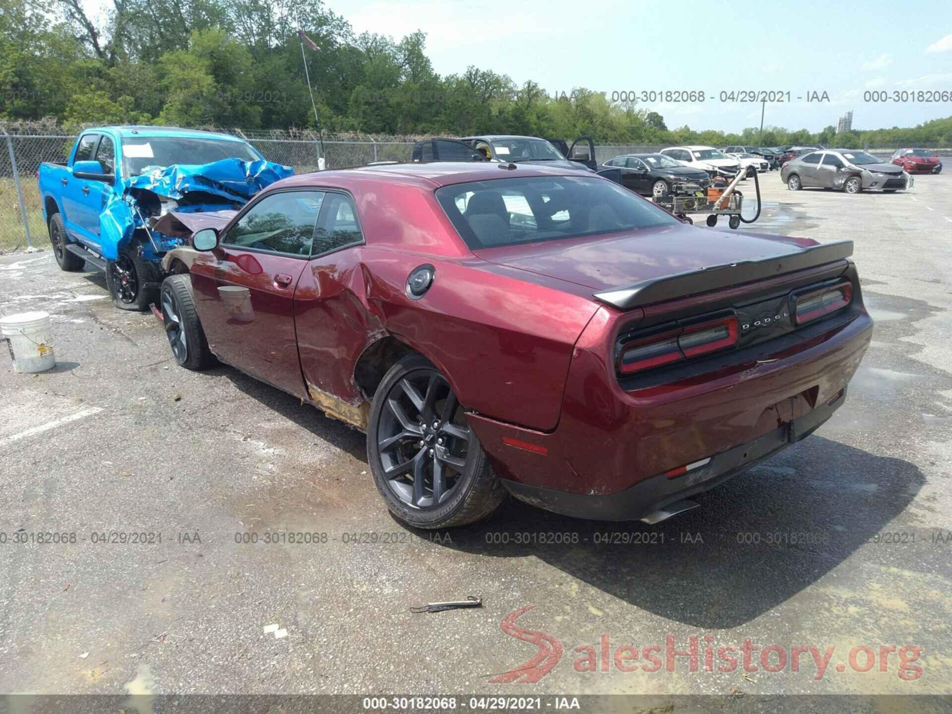 2C3CDZBT2KH606206 2019 DODGE CHALLENGER