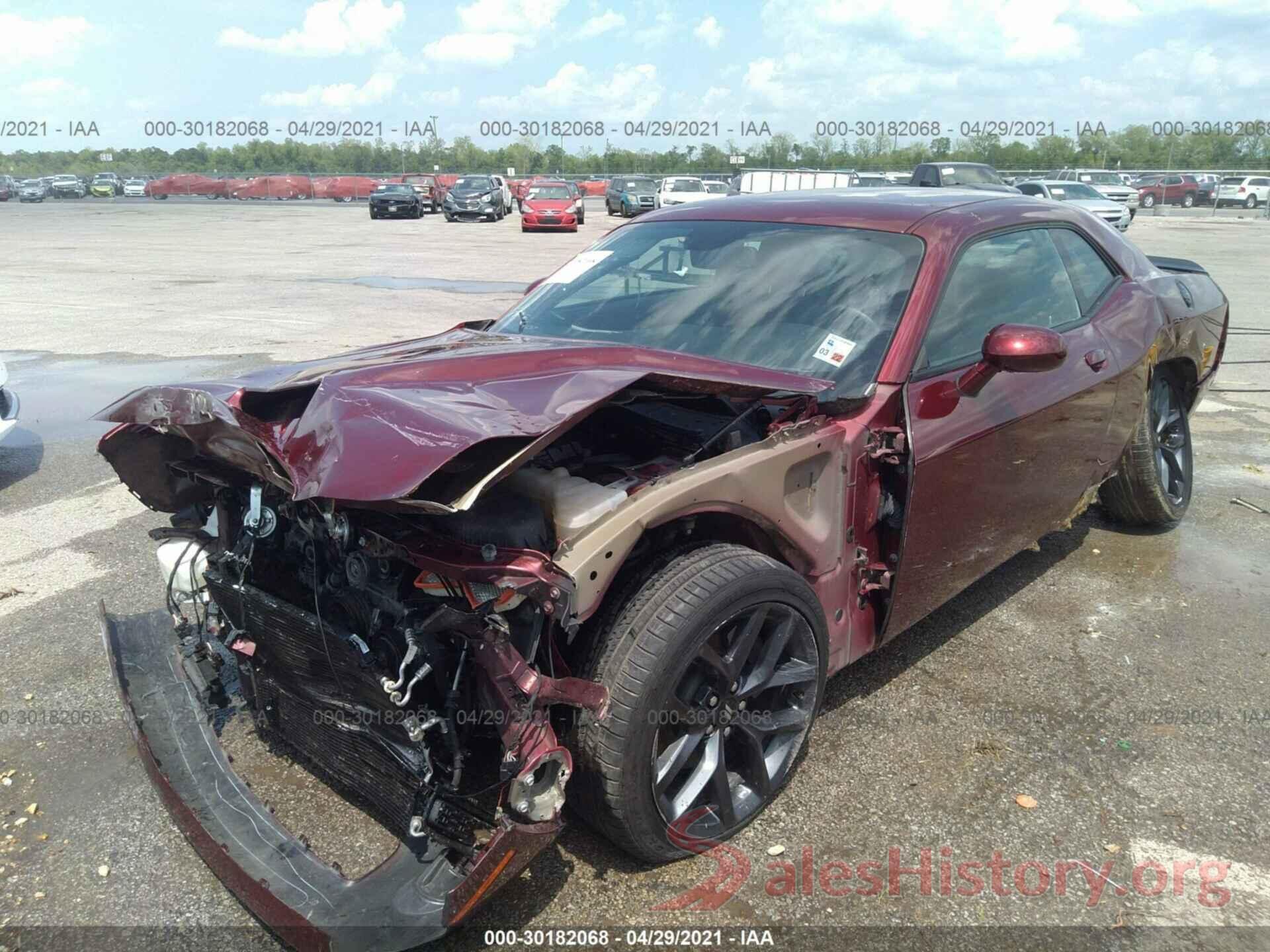 2C3CDZBT2KH606206 2019 DODGE CHALLENGER