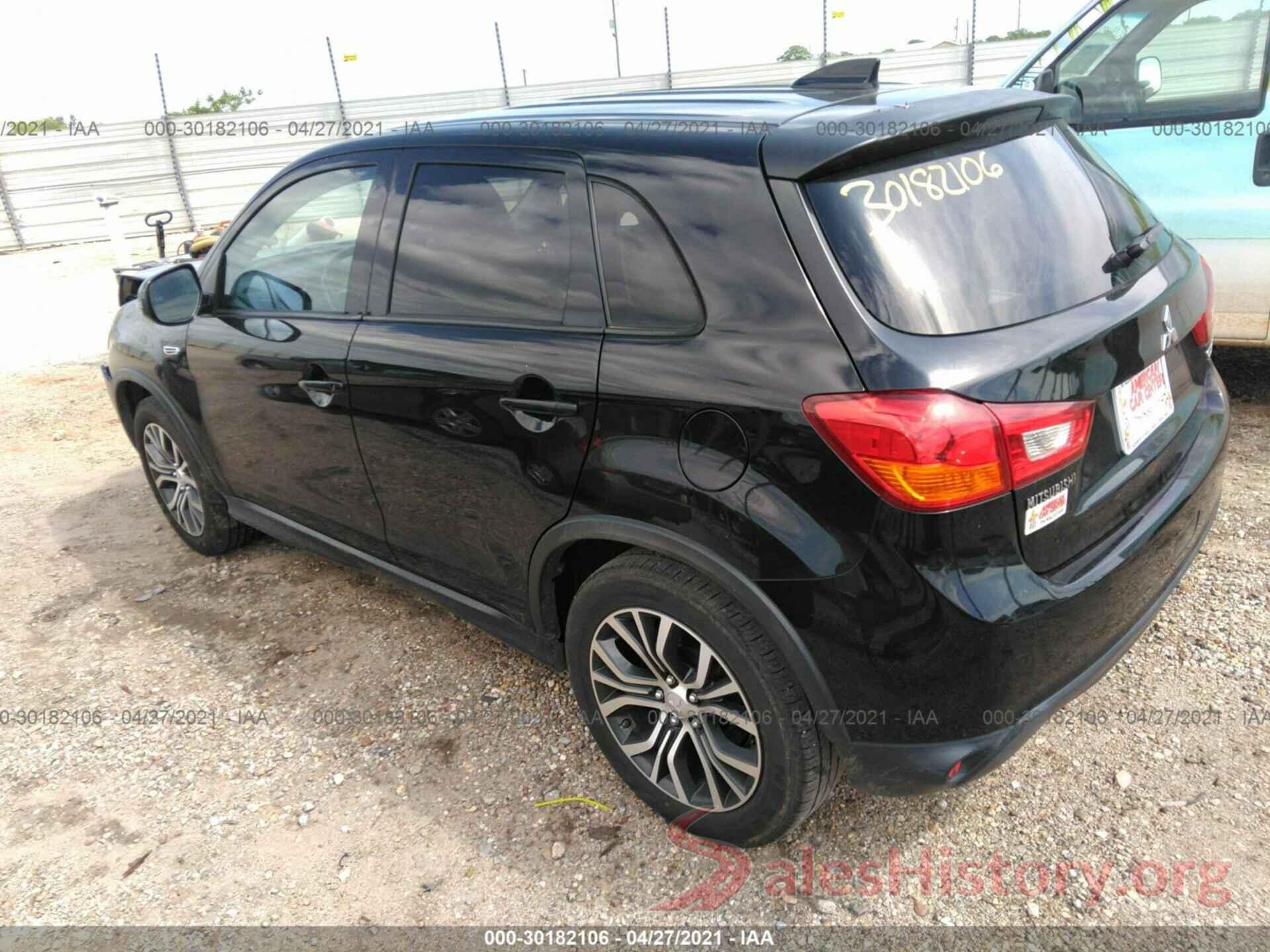 JA4AP3AUXHZ046729 2017 MITSUBISHI OUTLANDER SPORT