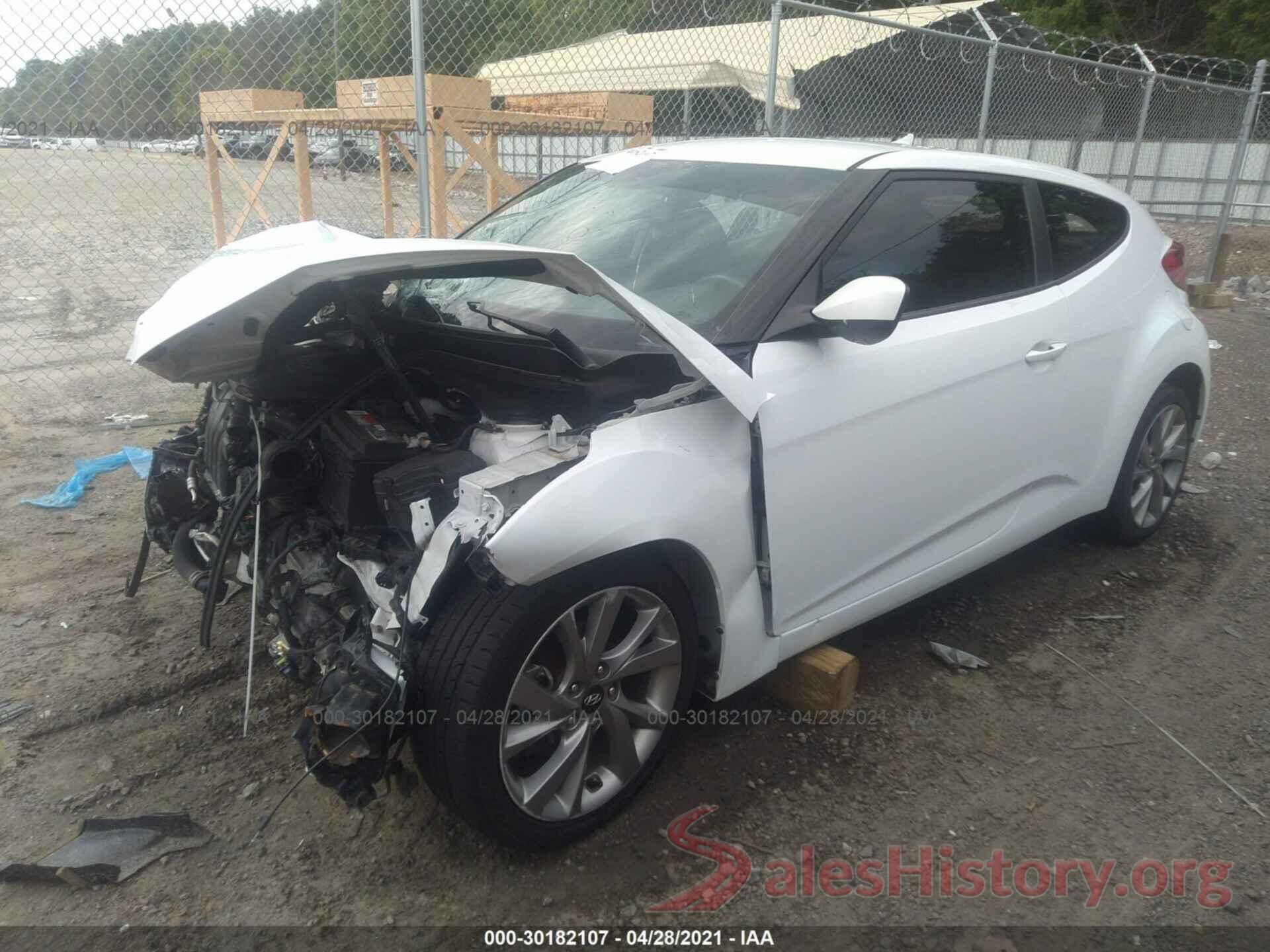 KMHTC6AD4HU310385 2017 HYUNDAI VELOSTER