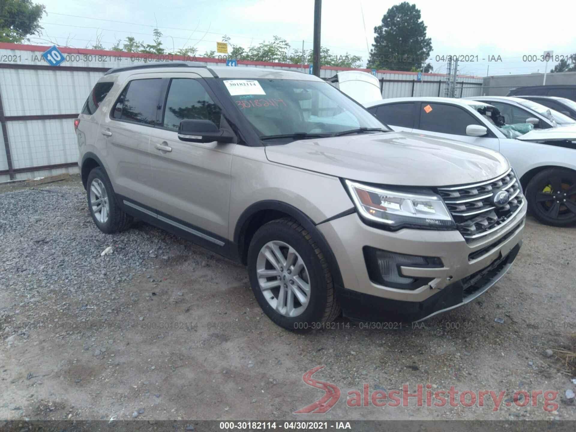 1FM5K7D89HGA66991 2017 FORD EXPLORER