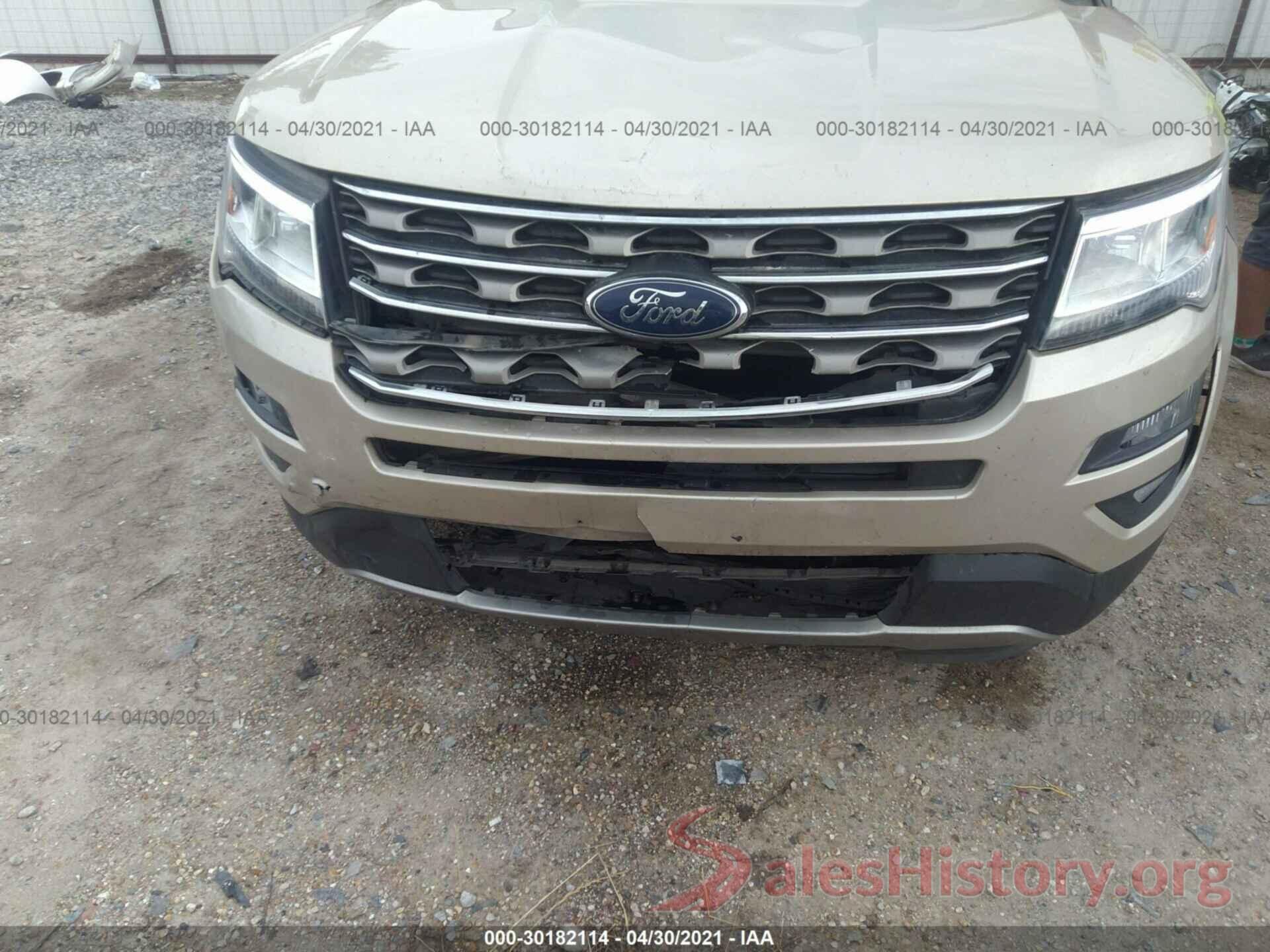 1FM5K7D89HGA66991 2017 FORD EXPLORER