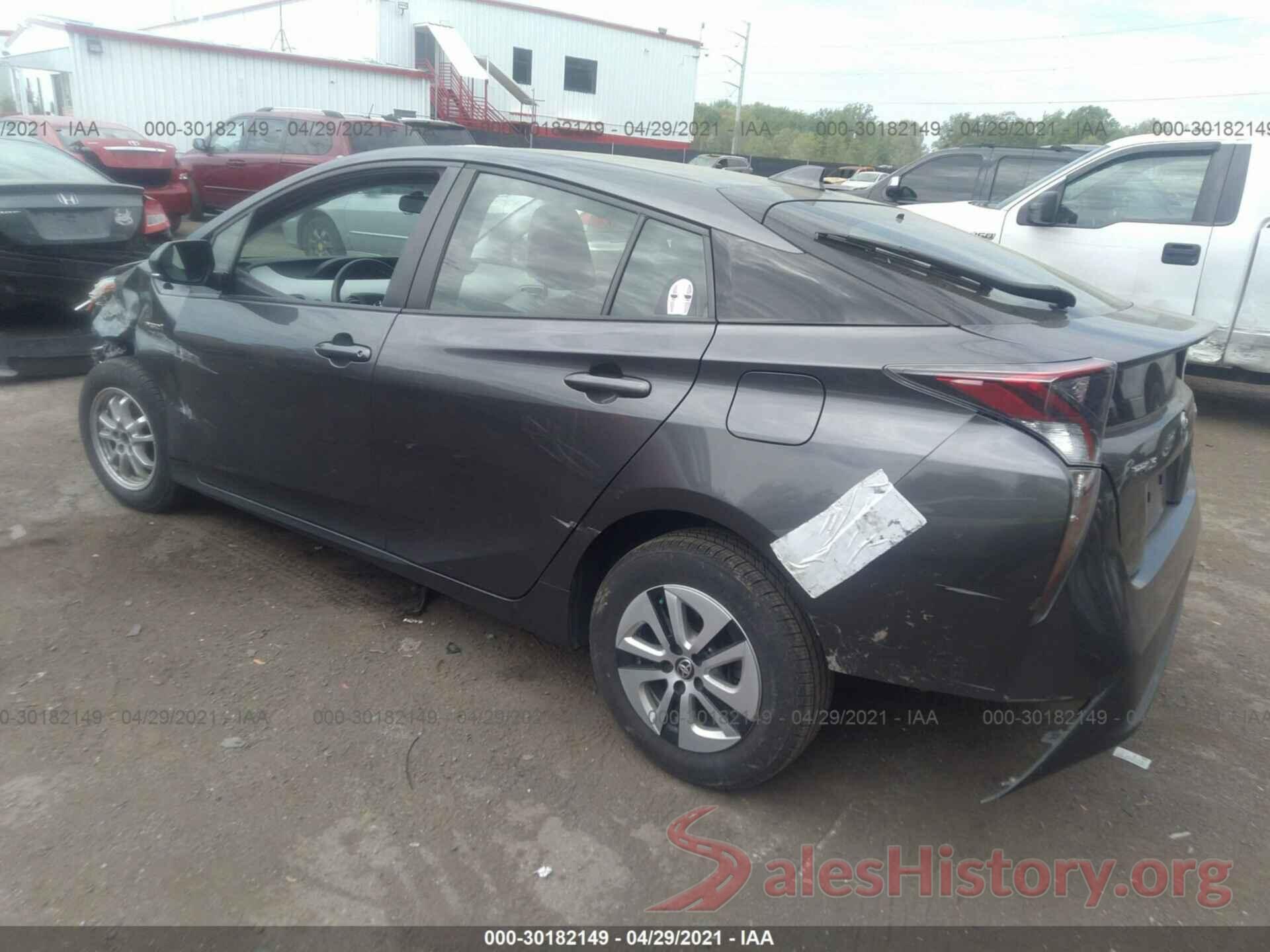 JTDKARFU4G3015386 2016 TOYOTA PRIUS