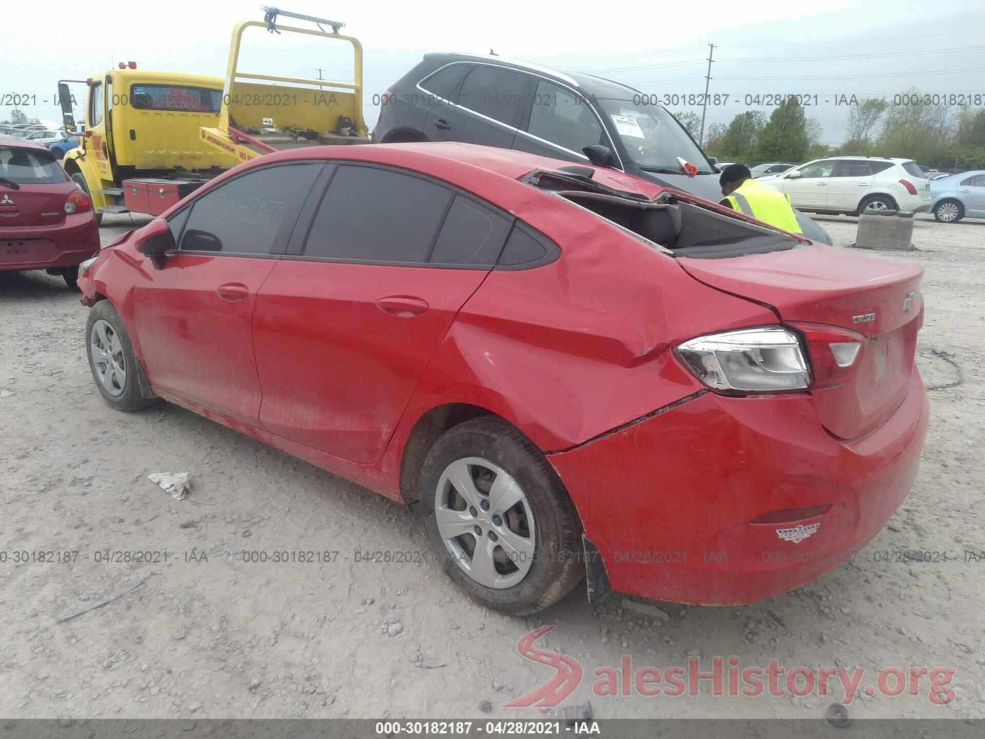 1G1BC5SM3J7216472 2018 CHEVROLET CRUZE