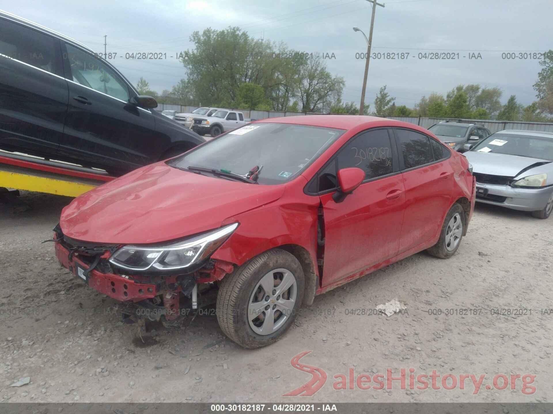 1G1BC5SM3J7216472 2018 CHEVROLET CRUZE