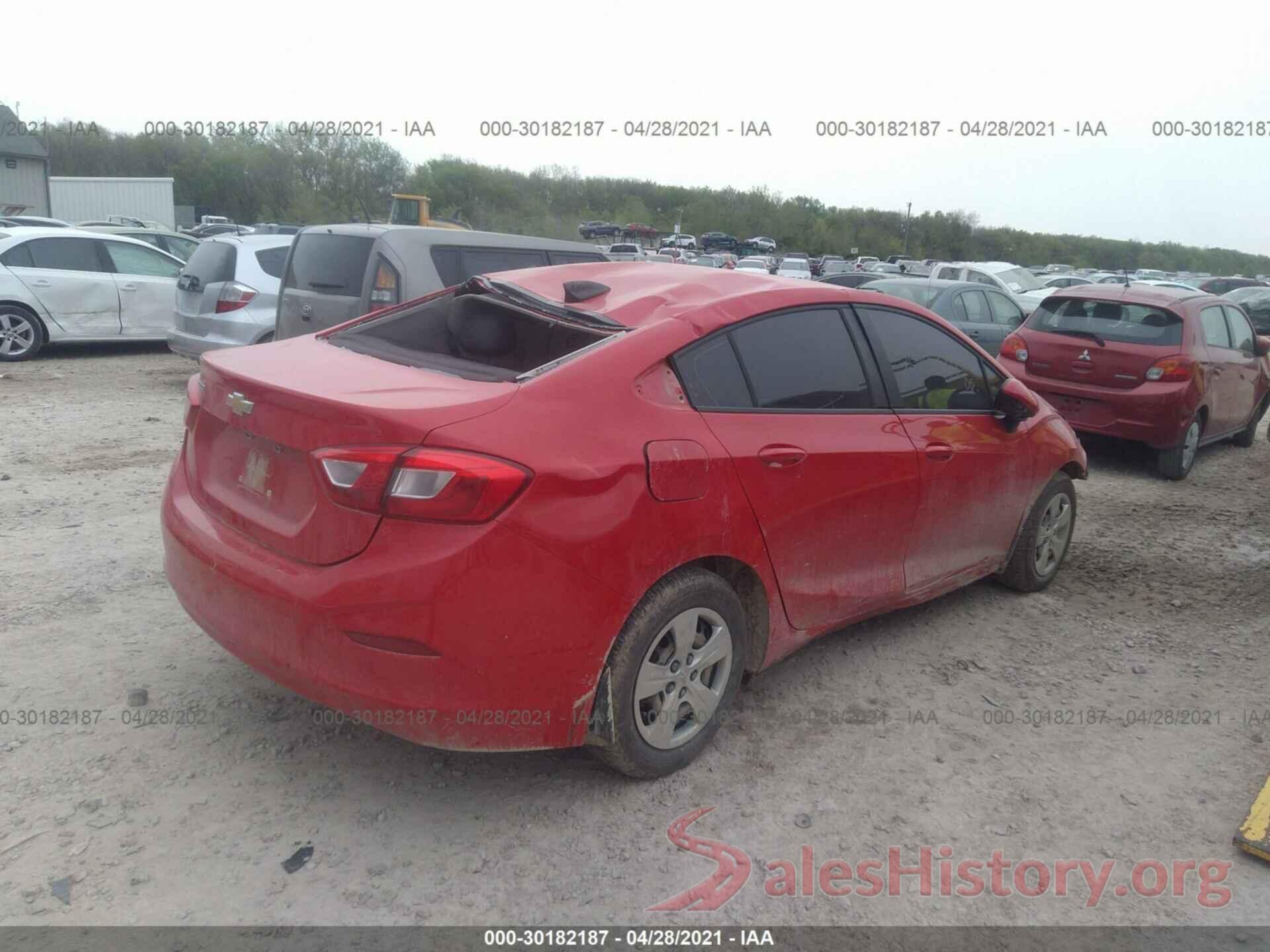 1G1BC5SM3J7216472 2018 CHEVROLET CRUZE