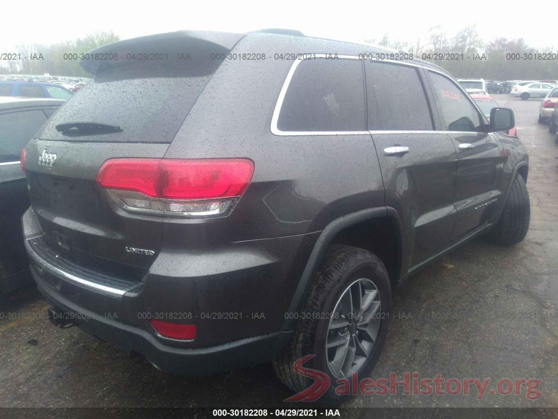 1C4RJFBG7KC568877 2019 JEEP GRAND CHEROKEE