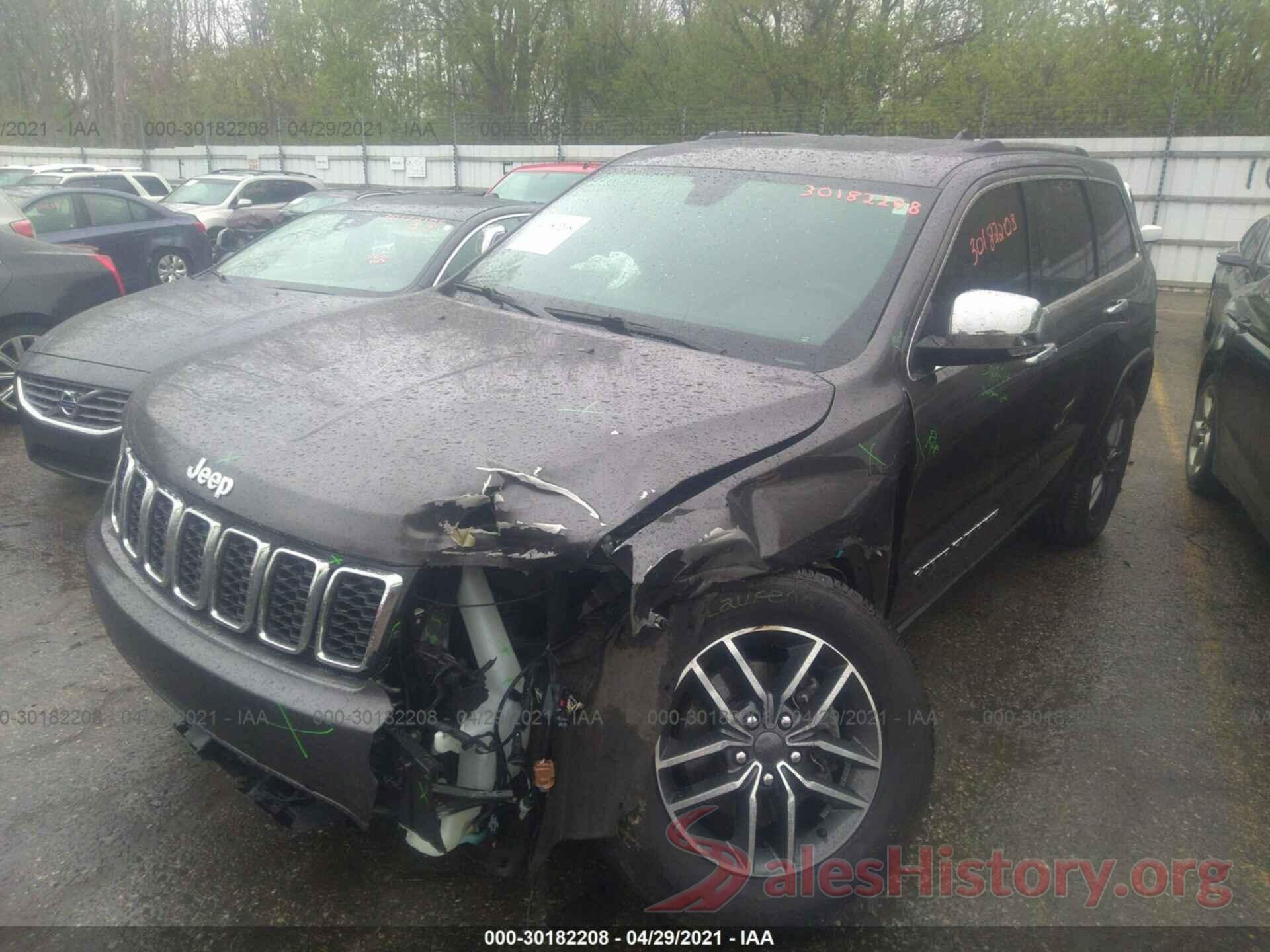 1C4RJFBG7KC568877 2019 JEEP GRAND CHEROKEE