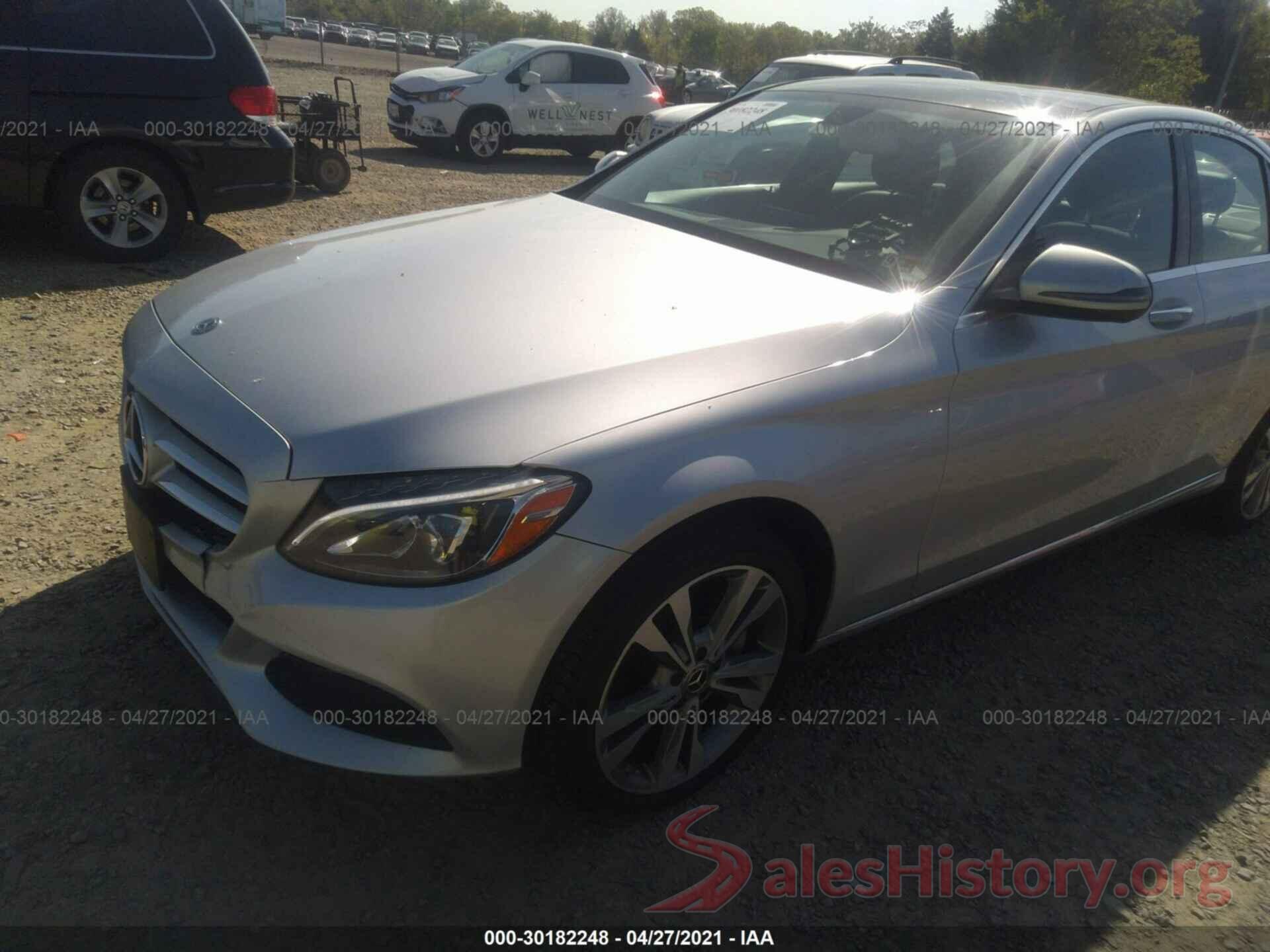 WDDWF4KB5JR355621 2018 MERCEDES-BENZ C-CLASS