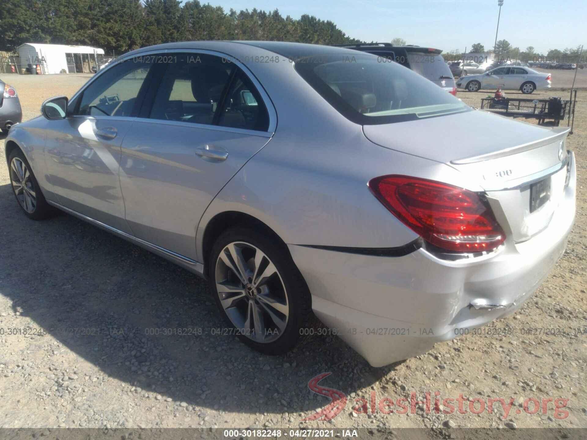 WDDWF4KB5JR355621 2018 MERCEDES-BENZ C-CLASS