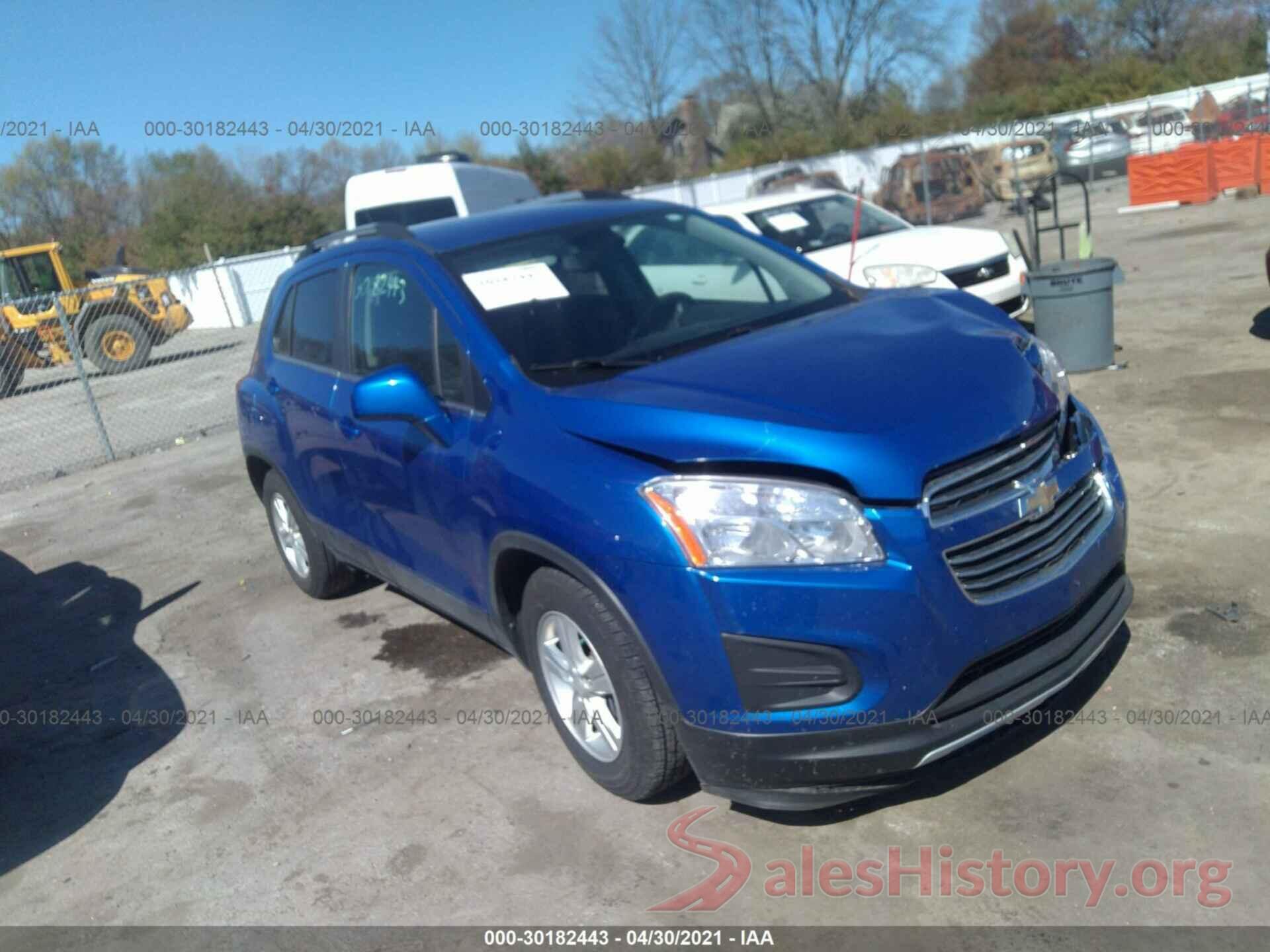 KL7CJLSB2GB530170 2016 CHEVROLET TRAX