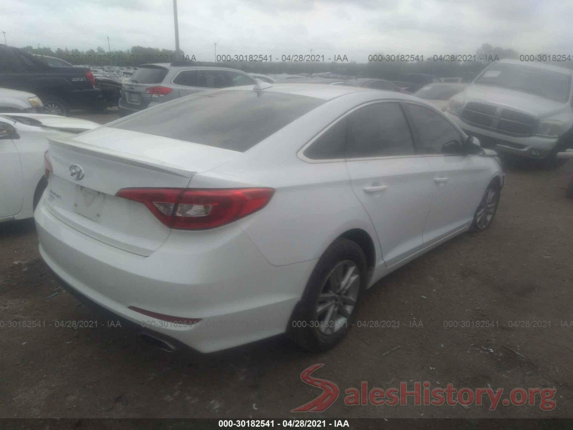 5NPE24AF2GH292130 2016 HYUNDAI SONATA