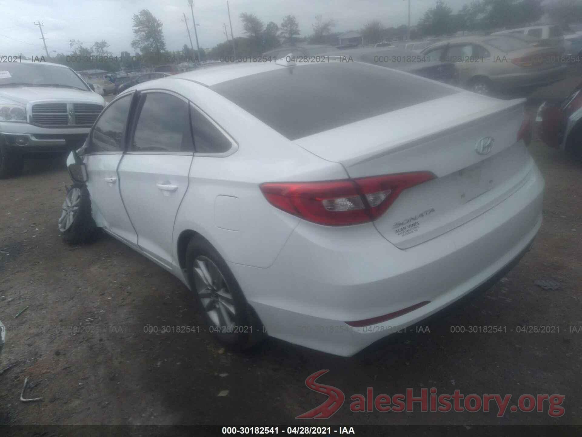 5NPE24AF2GH292130 2016 HYUNDAI SONATA