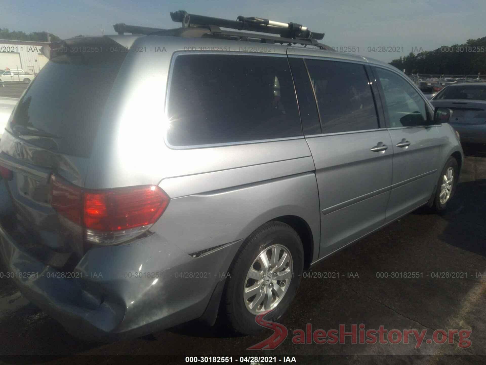 YV4A22PK8G1087892 2009 HONDA ODYSSEY