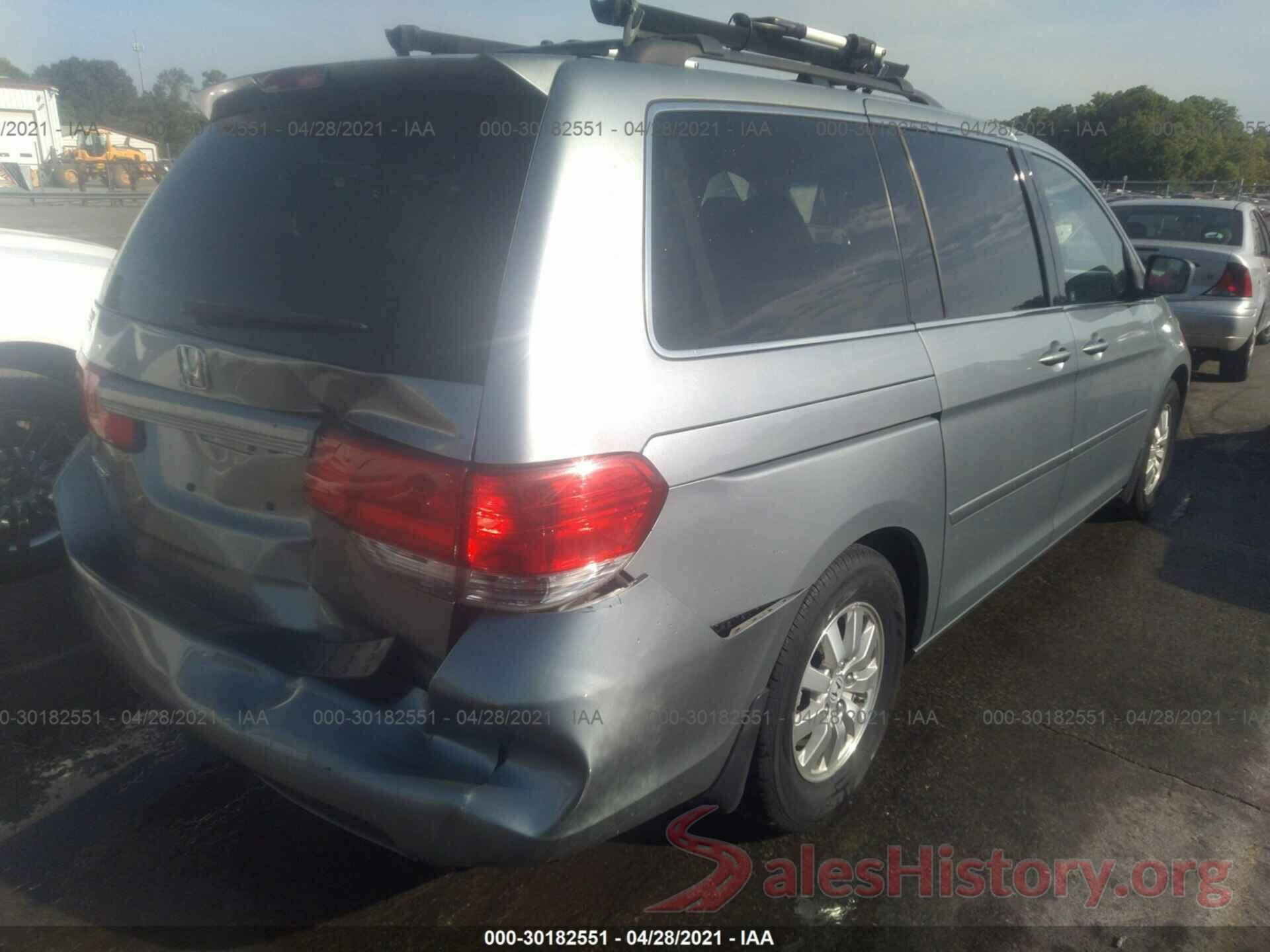 YV4A22PK8G1087892 2009 HONDA ODYSSEY