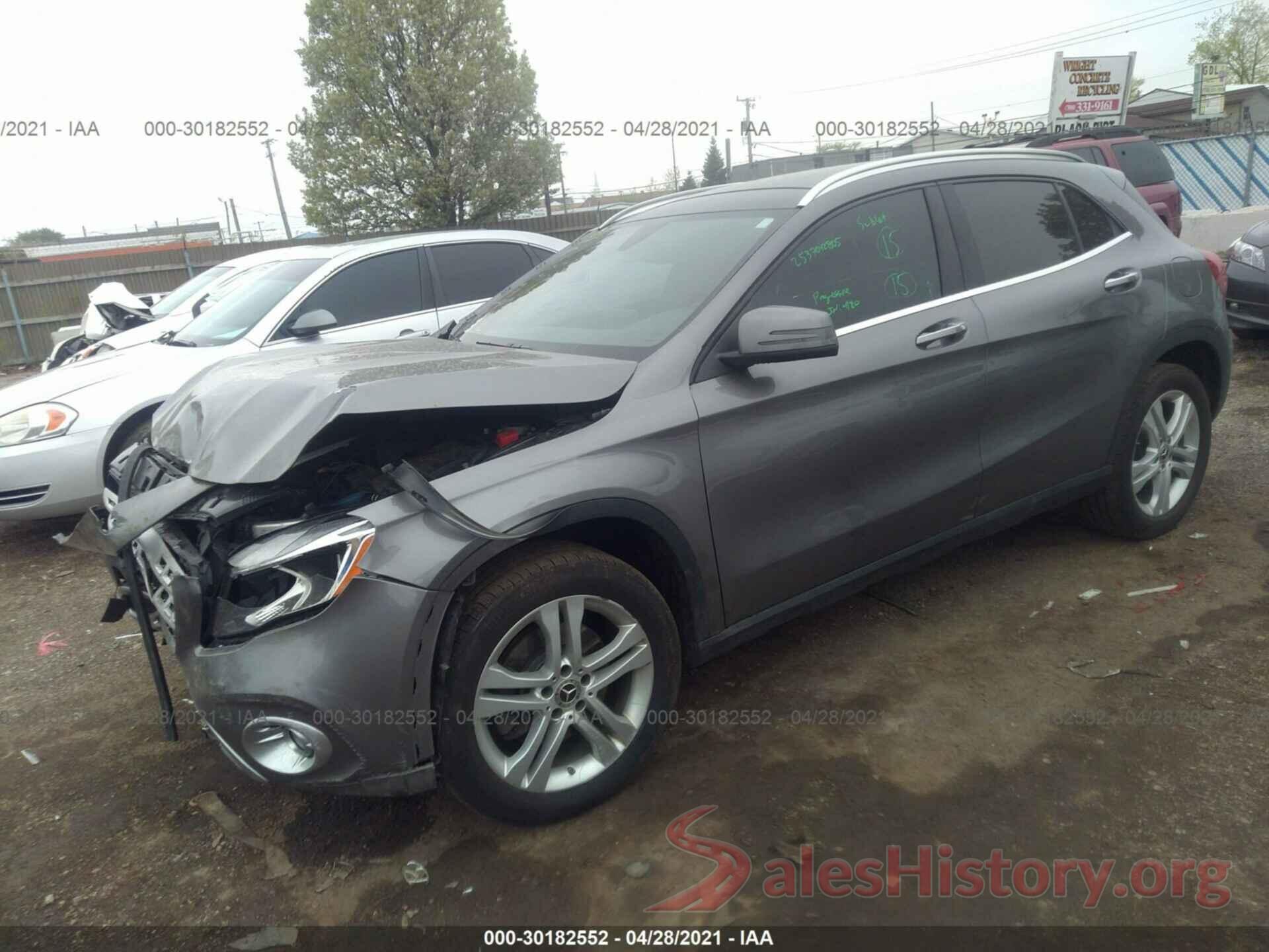 WDCTG4GB5JJ475687 2018 MERCEDES-BENZ GLA