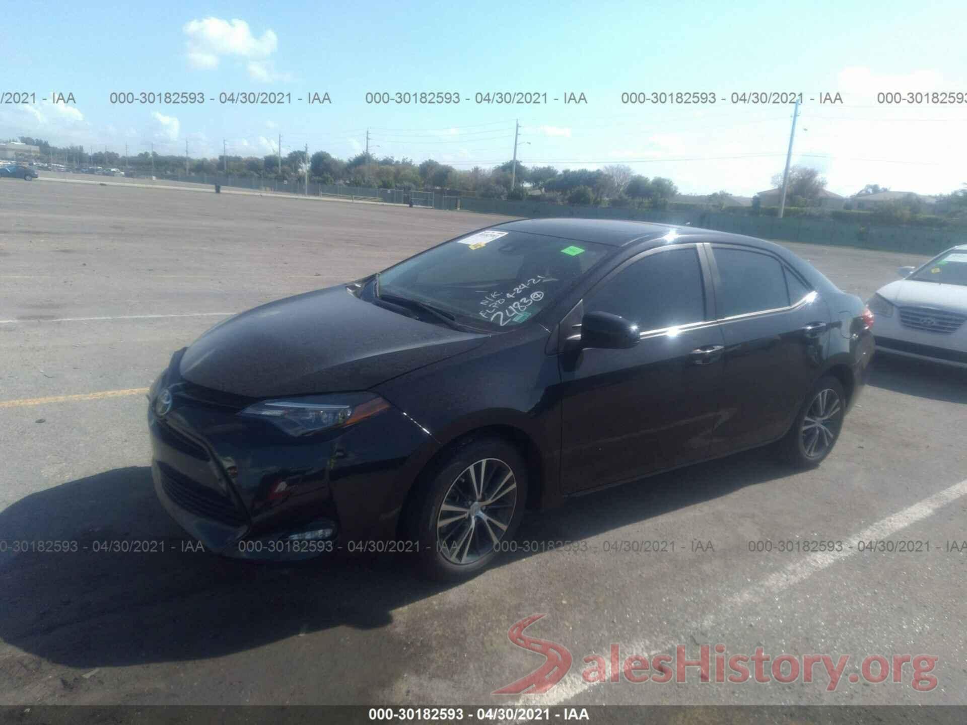 5YFBURHE1JP842483 2018 TOYOTA COROLLA