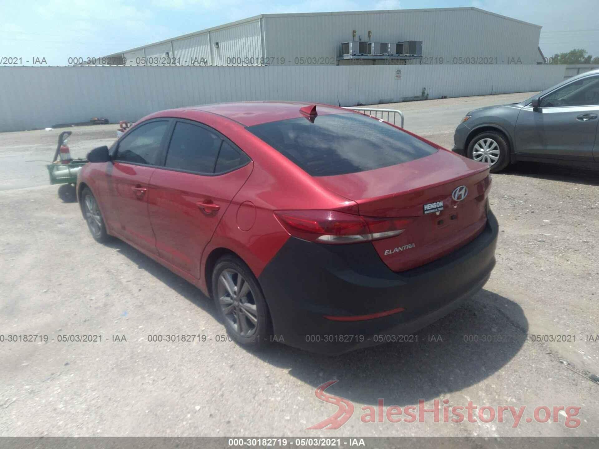 5NPD84LF2HH202290 2017 HYUNDAI ELANTRA