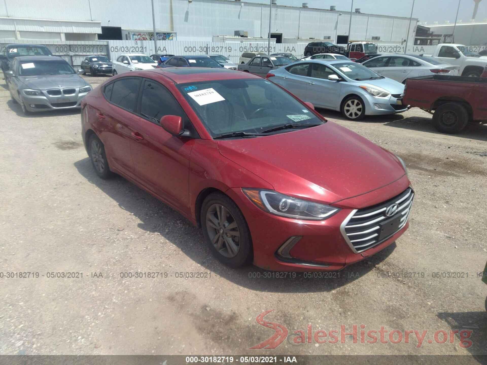 5NPD84LF2HH202290 2017 HYUNDAI ELANTRA